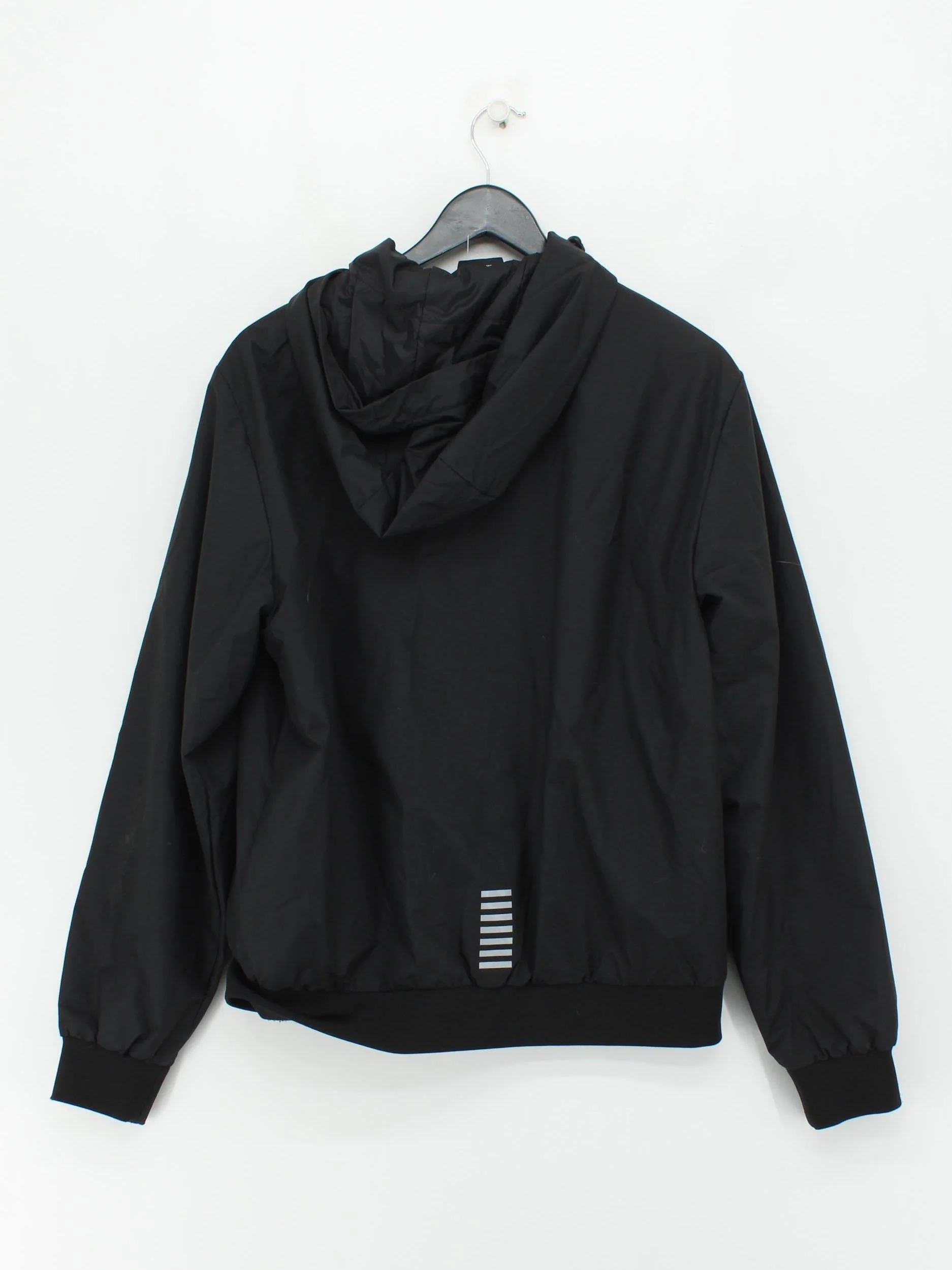 Emporio Armani Windbreaker jacket black - Image 2
