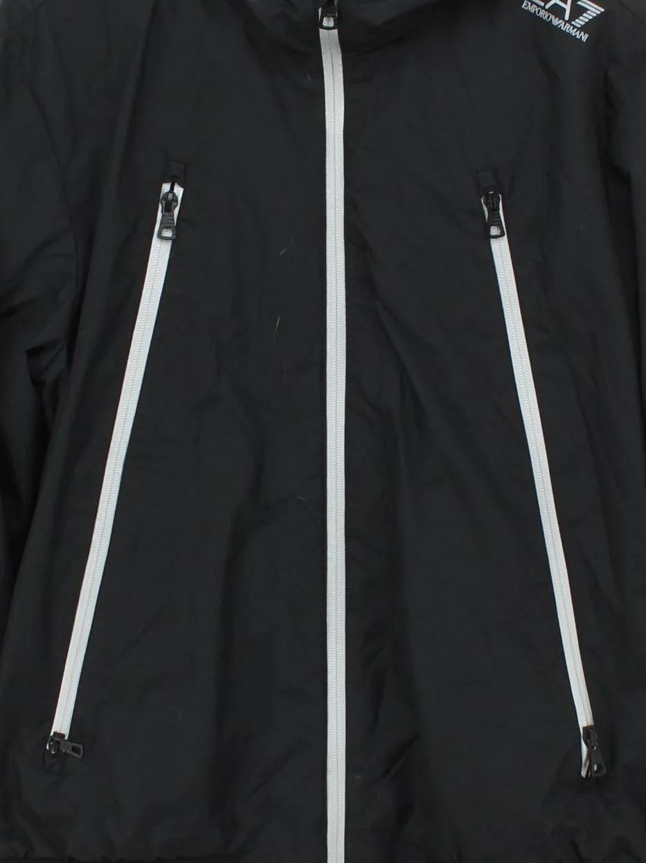 Emporio Armani Windbreaker jacket black - Image 3