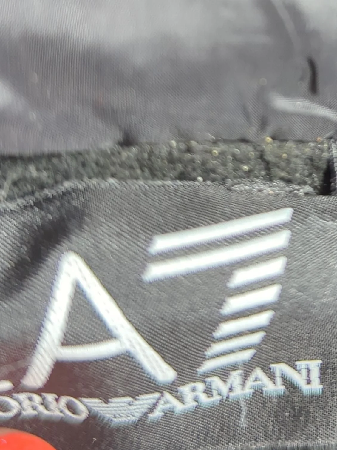 Emporio Armani Windbreaker jacket black - Image 5