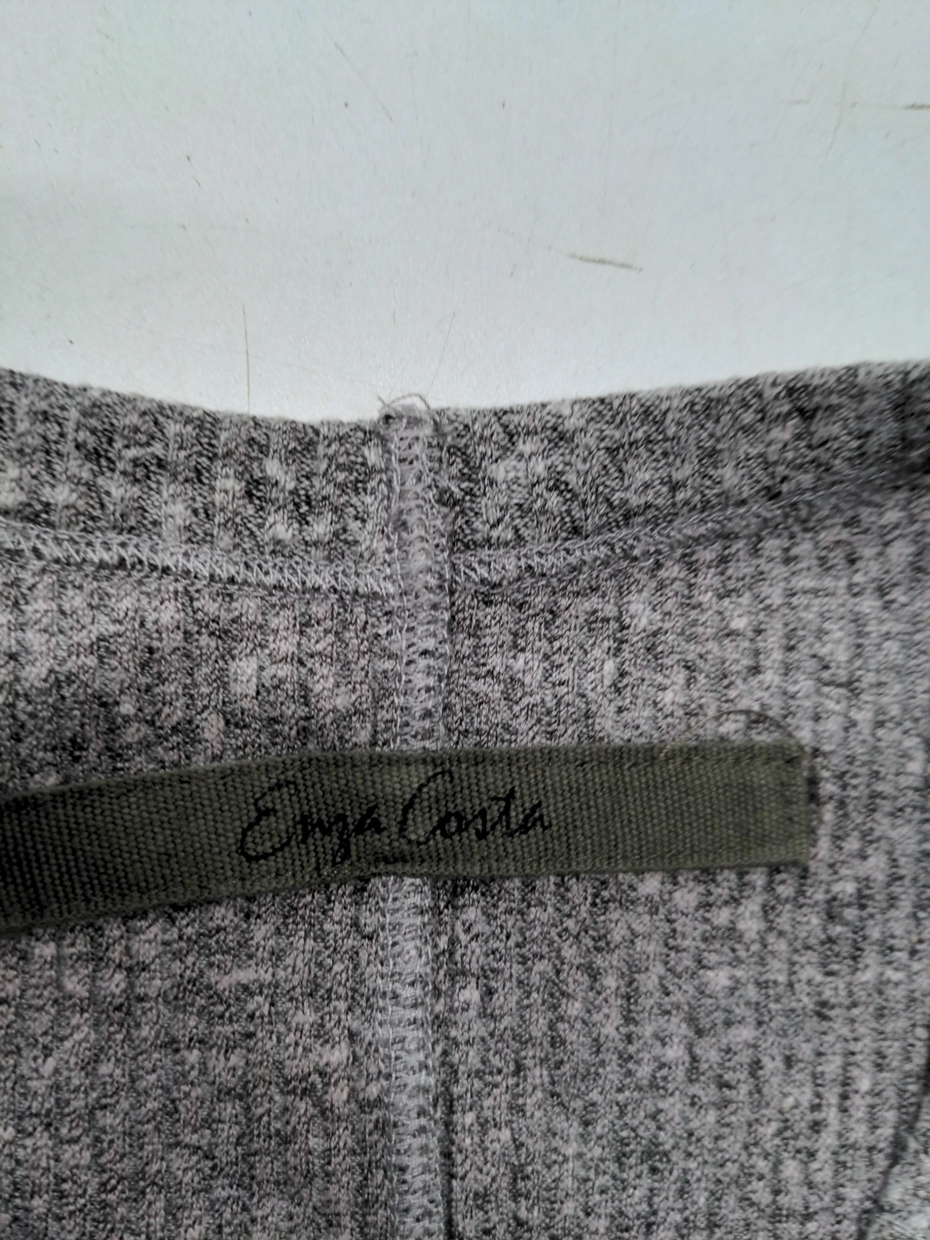 Enza Costa Tank Mini Dress L in Grey - Image 5