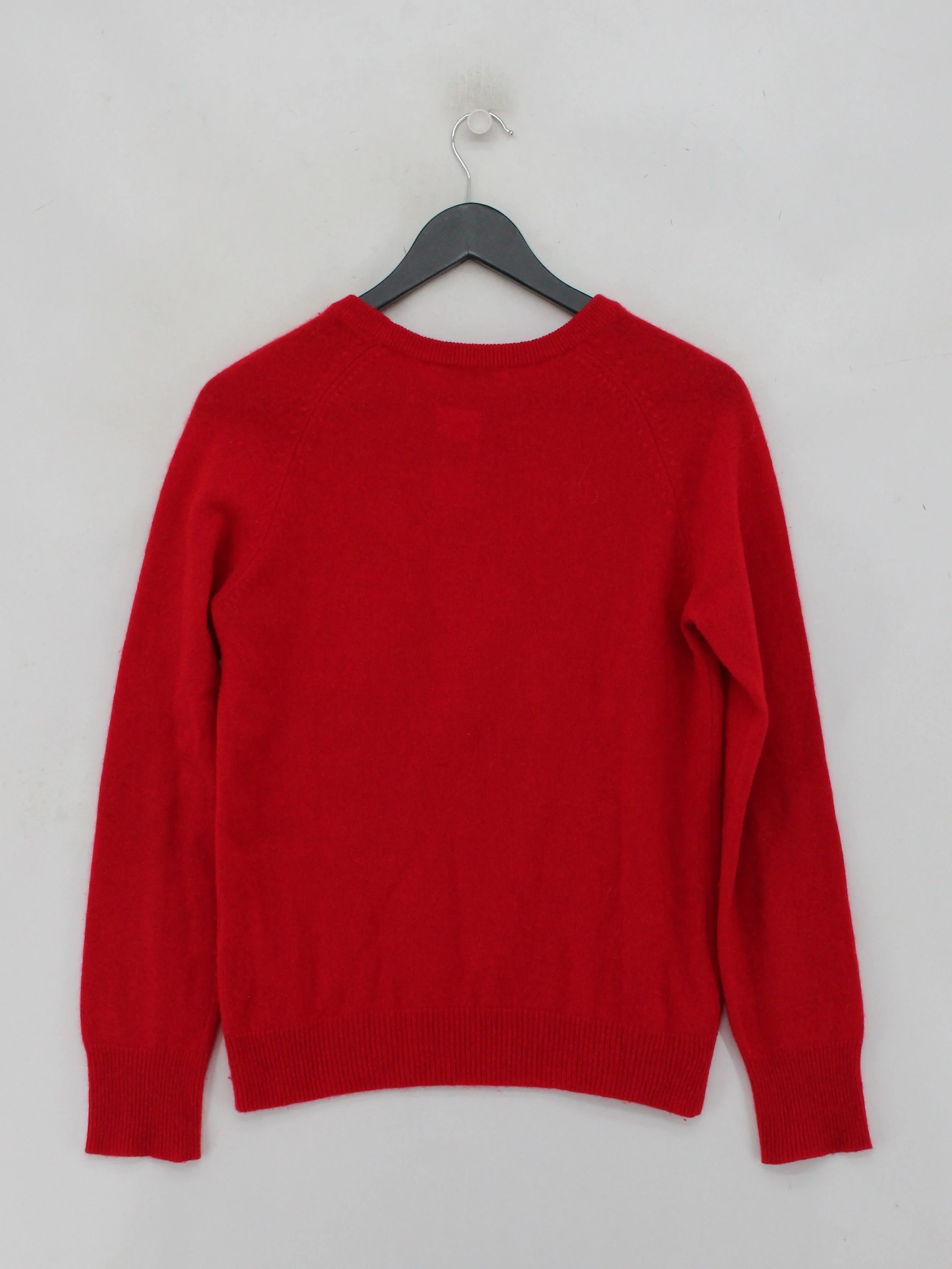 Equipment Women's Jumper S Red 100% Cashmere Crew Neck Pullover - Image 2