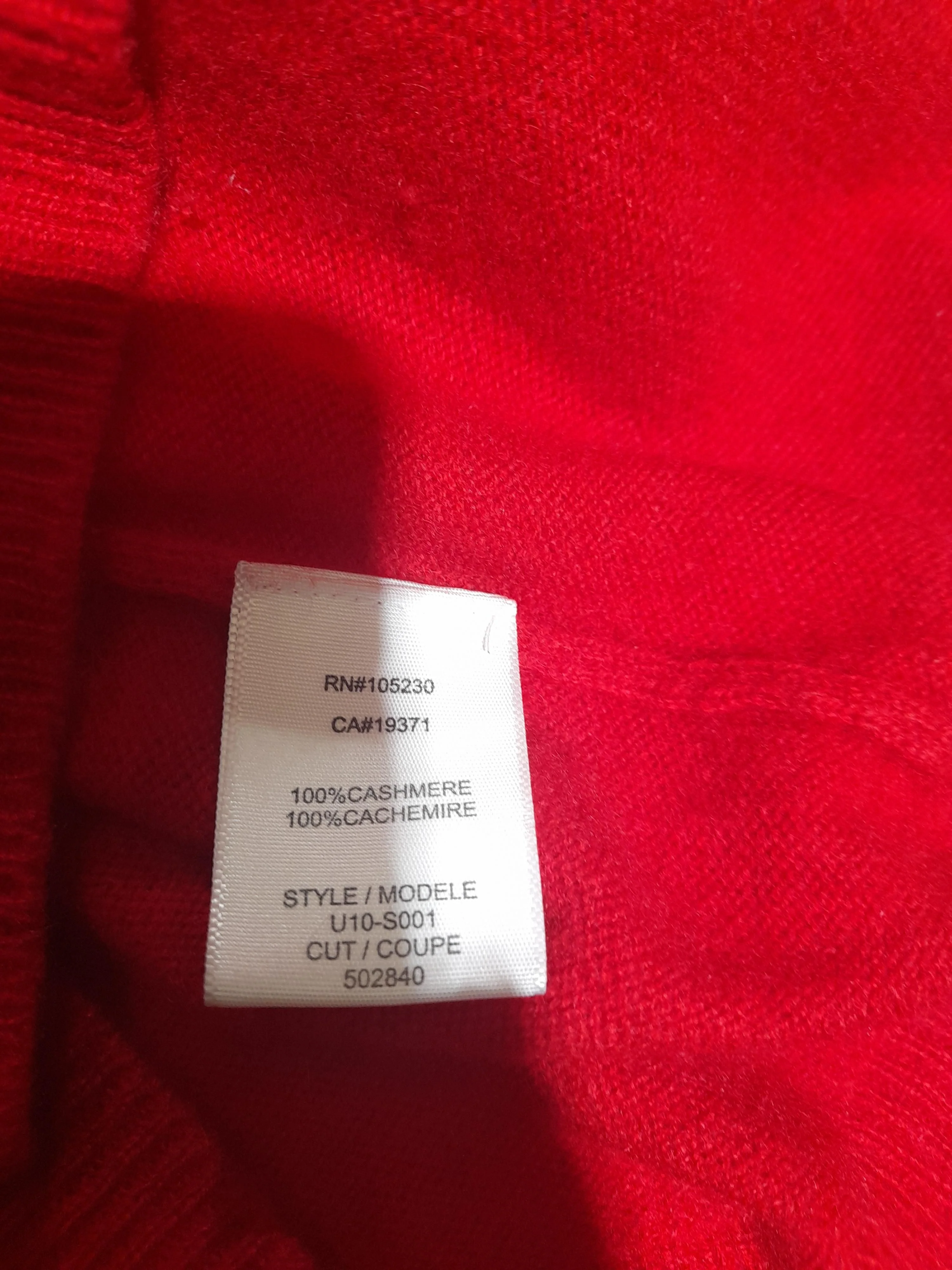 Equipment Women's Jumper S Red 100% Cashmere Crew Neck Pullover - Image 6