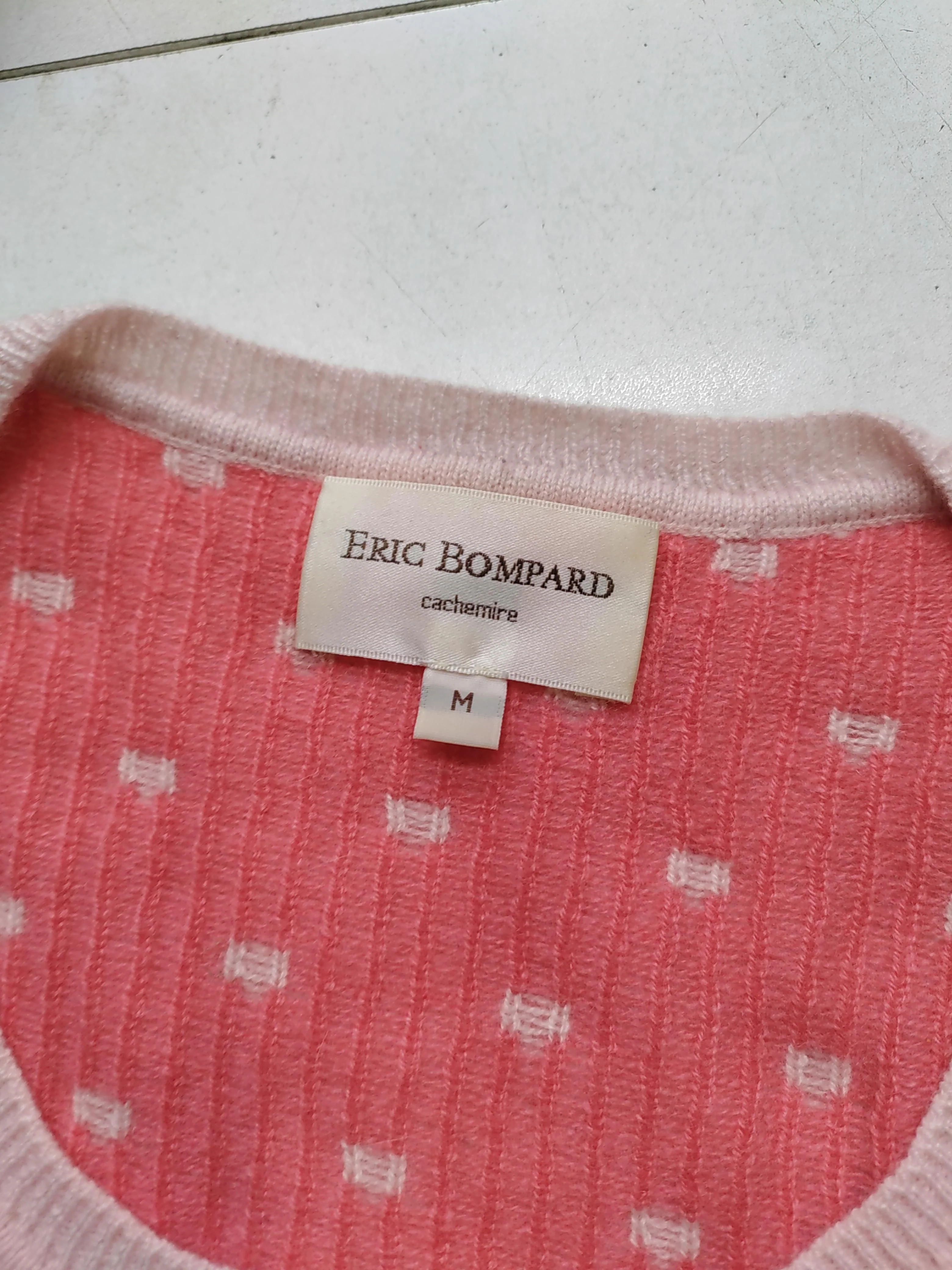 Eric Bompard Women's Top M Pink 100% Cashmere Basic - Image 6