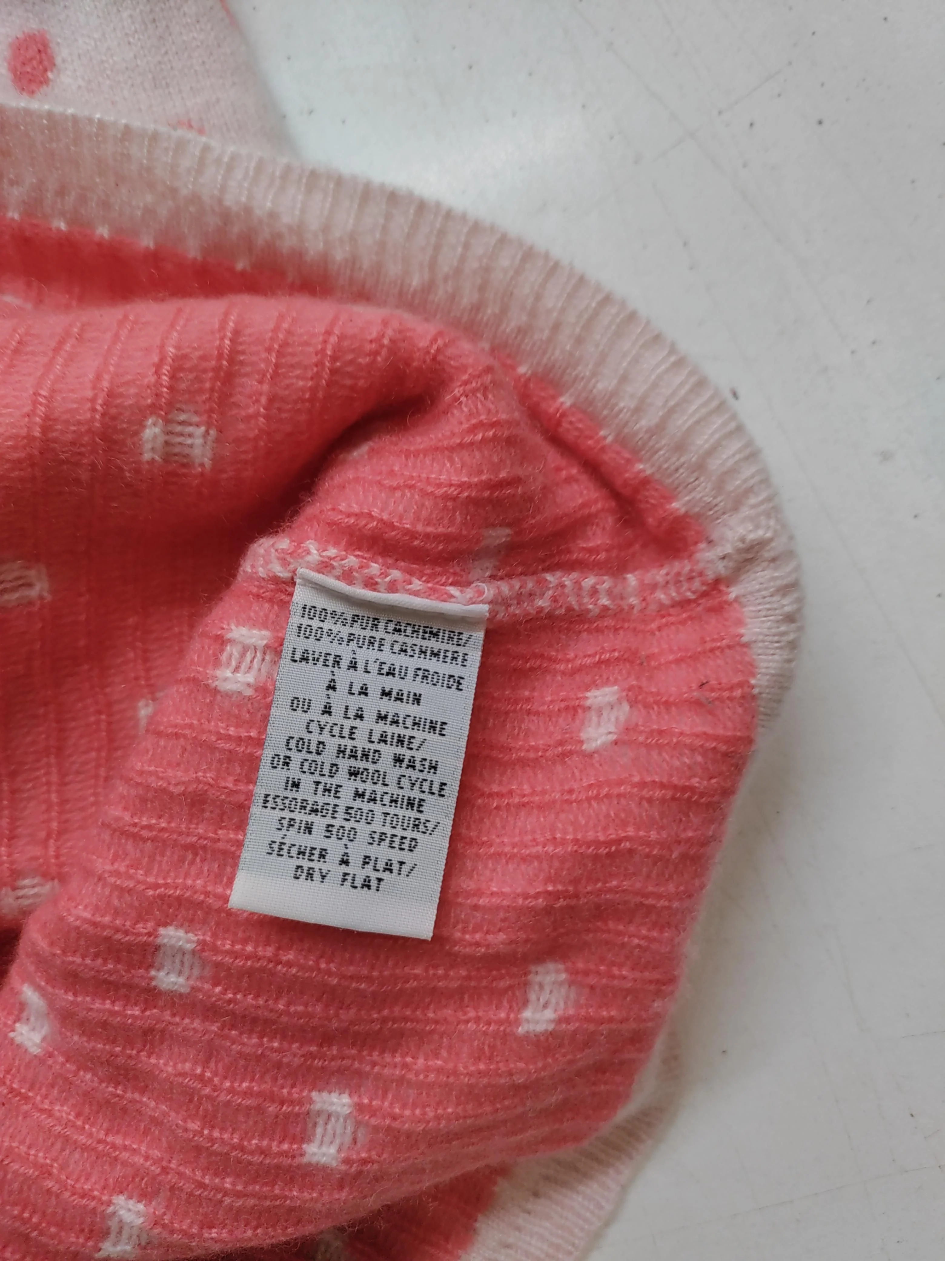 Eric Bompard Women's Top M Pink 100% Cashmere Basic - Image 7