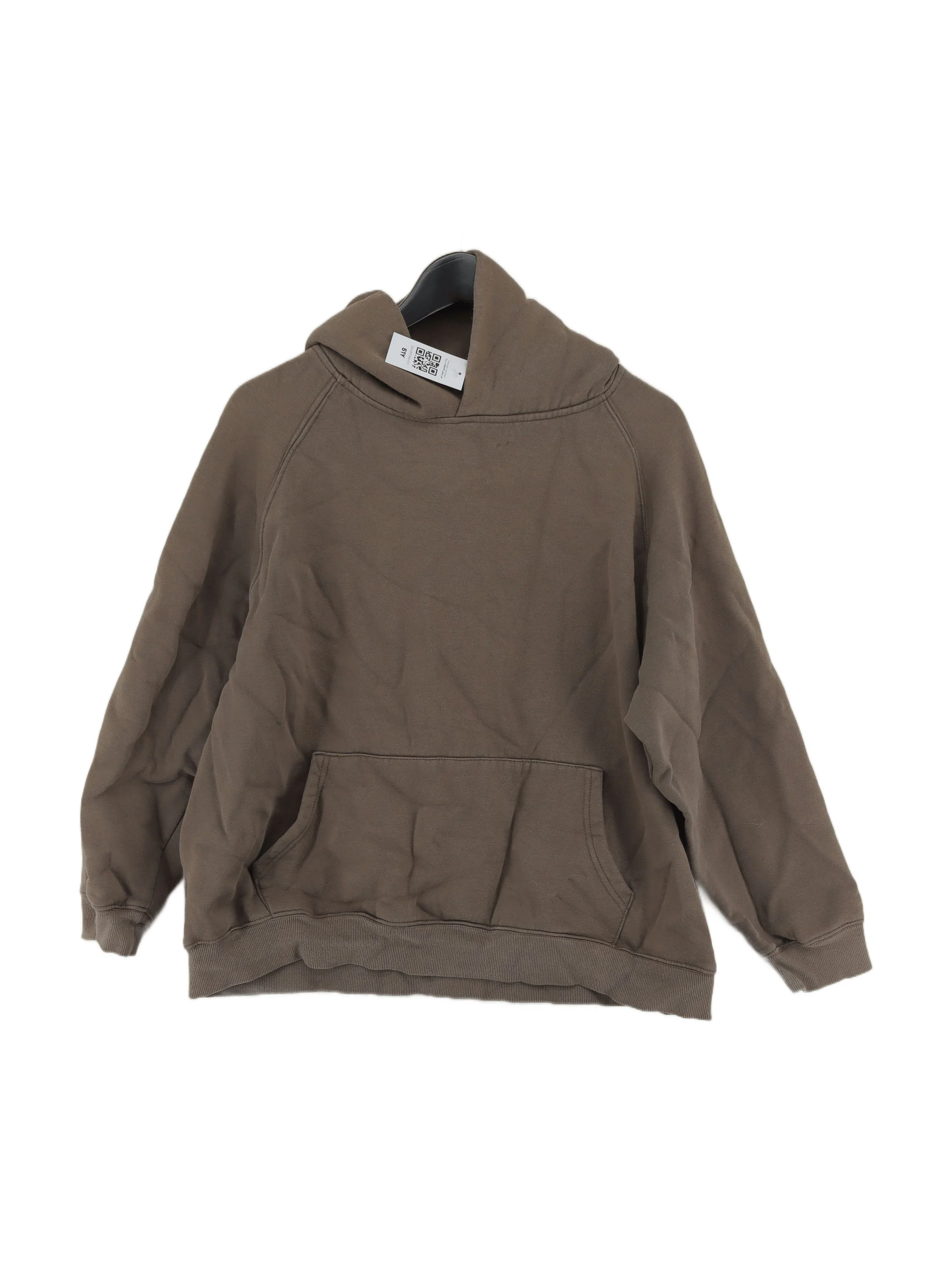 Essentials Men's Hoodie L Brown 100% Cotton Pullover