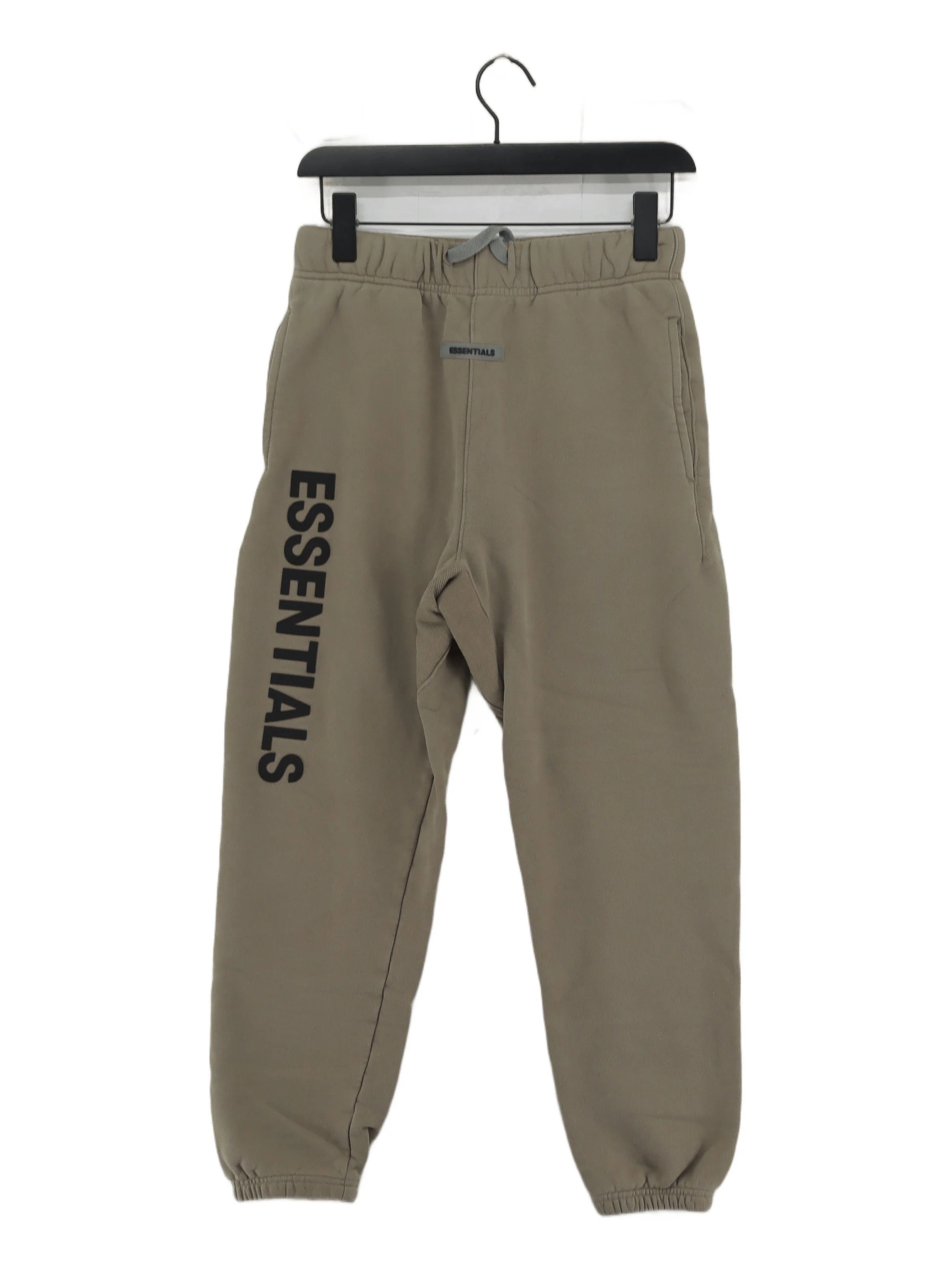 Essentials Men's Sports Bottoms S Tan 100% Cotton Sweatpants