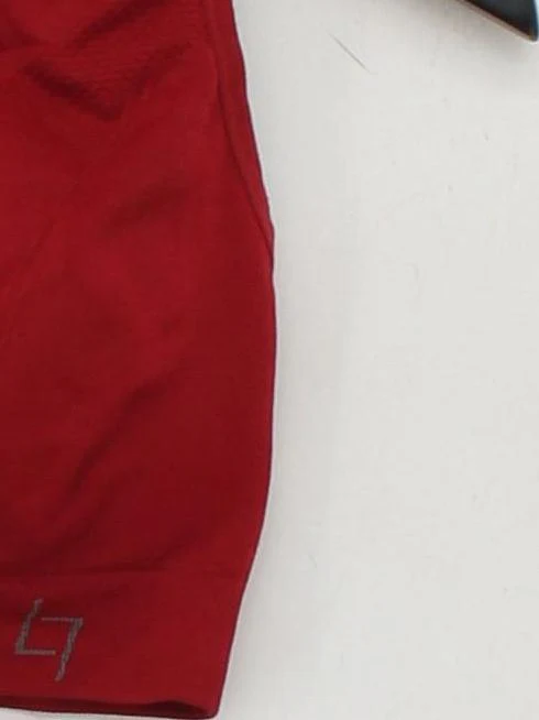 Essentials Women's T-Shirt M Red Nylon with Polyester, Spandex Sleeveless Basic - Image 4