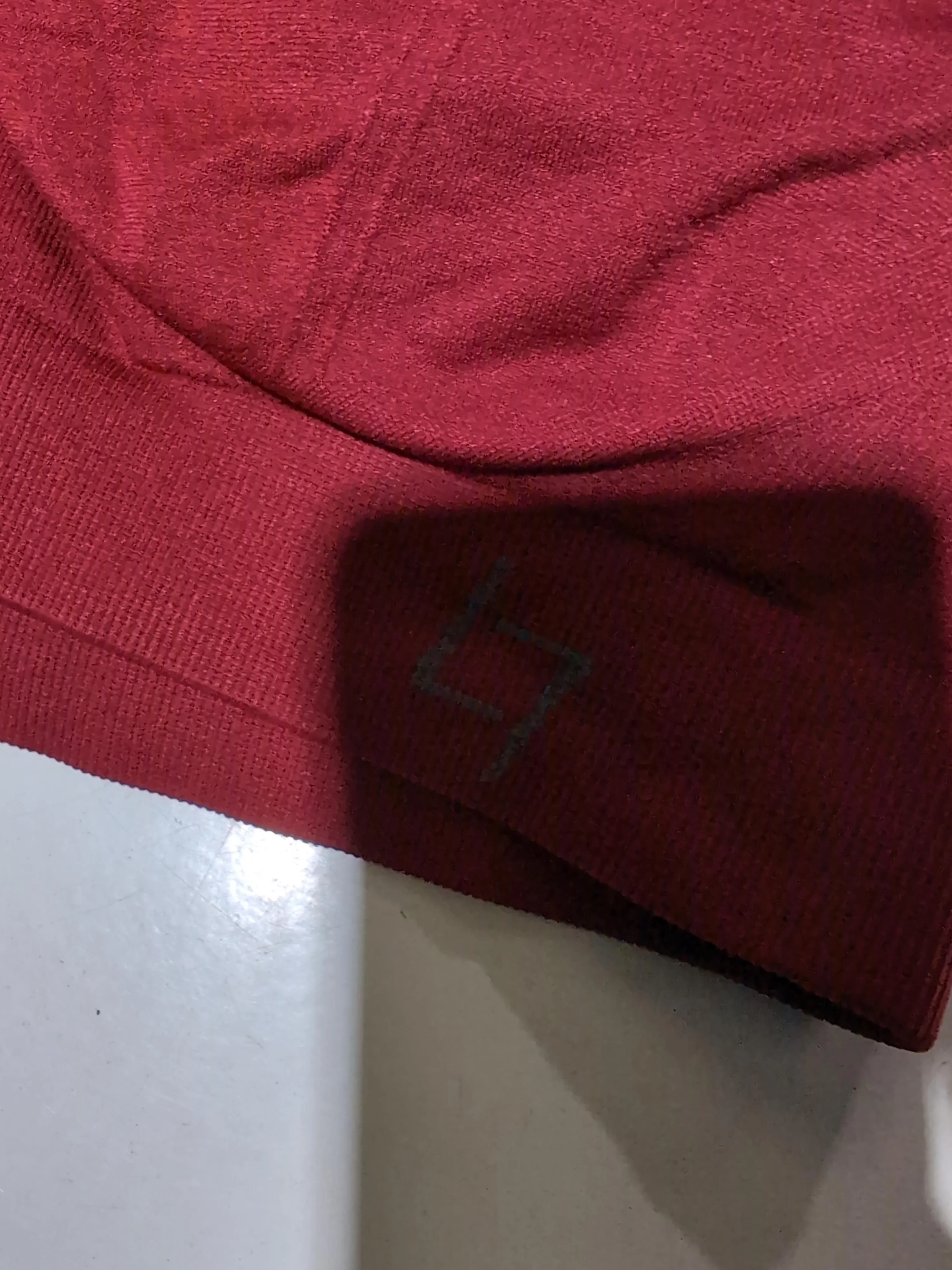 Essentials Women's T-Shirt M Red Nylon with Polyester, Spandex Sleeveless Basic - Image 5