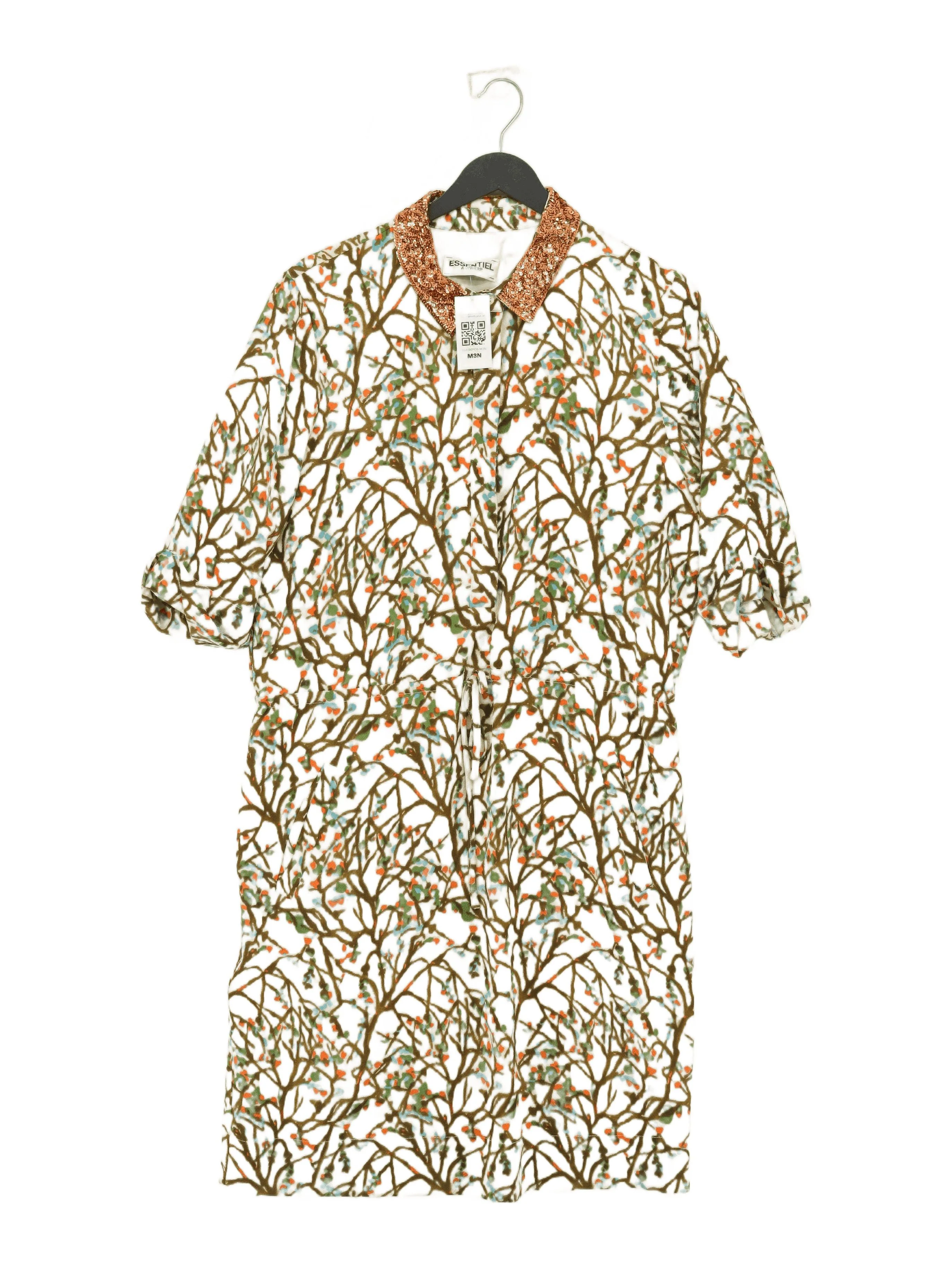Essentiel Antwerp Shirt Midi Dress in Cream