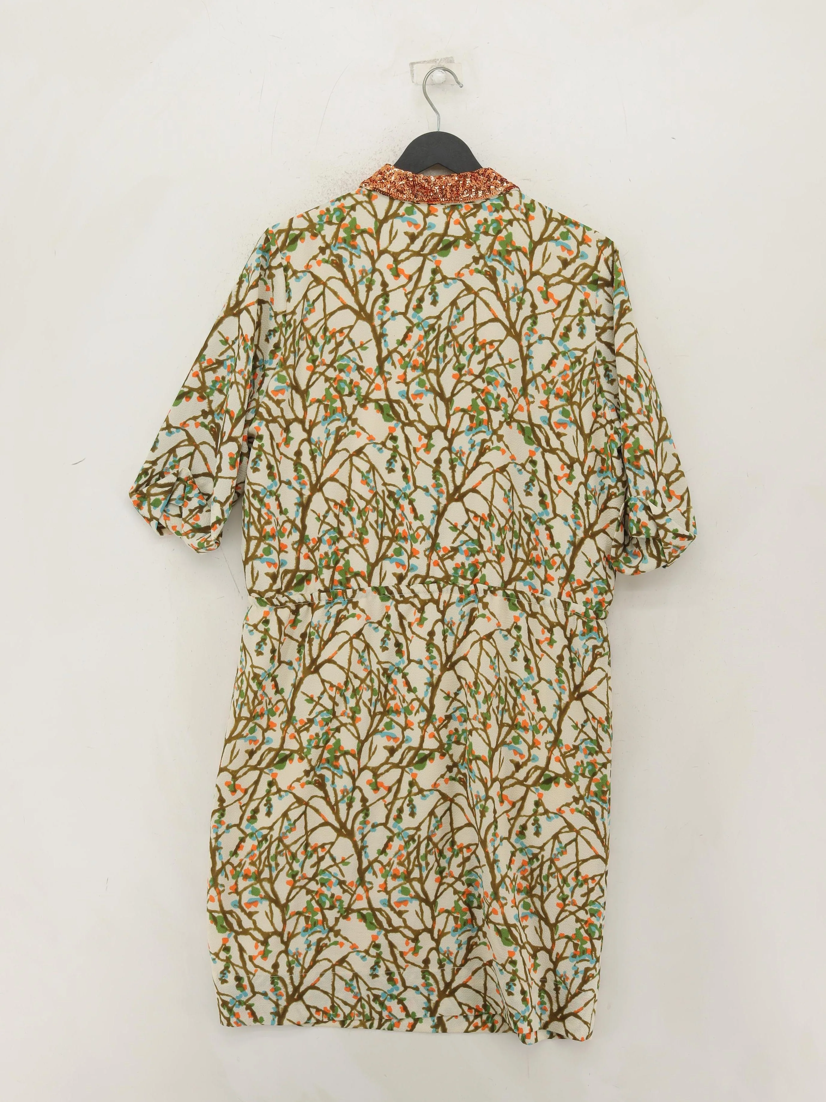 Essentiel Antwerp Shirt Midi Dress in Cream - Image 2