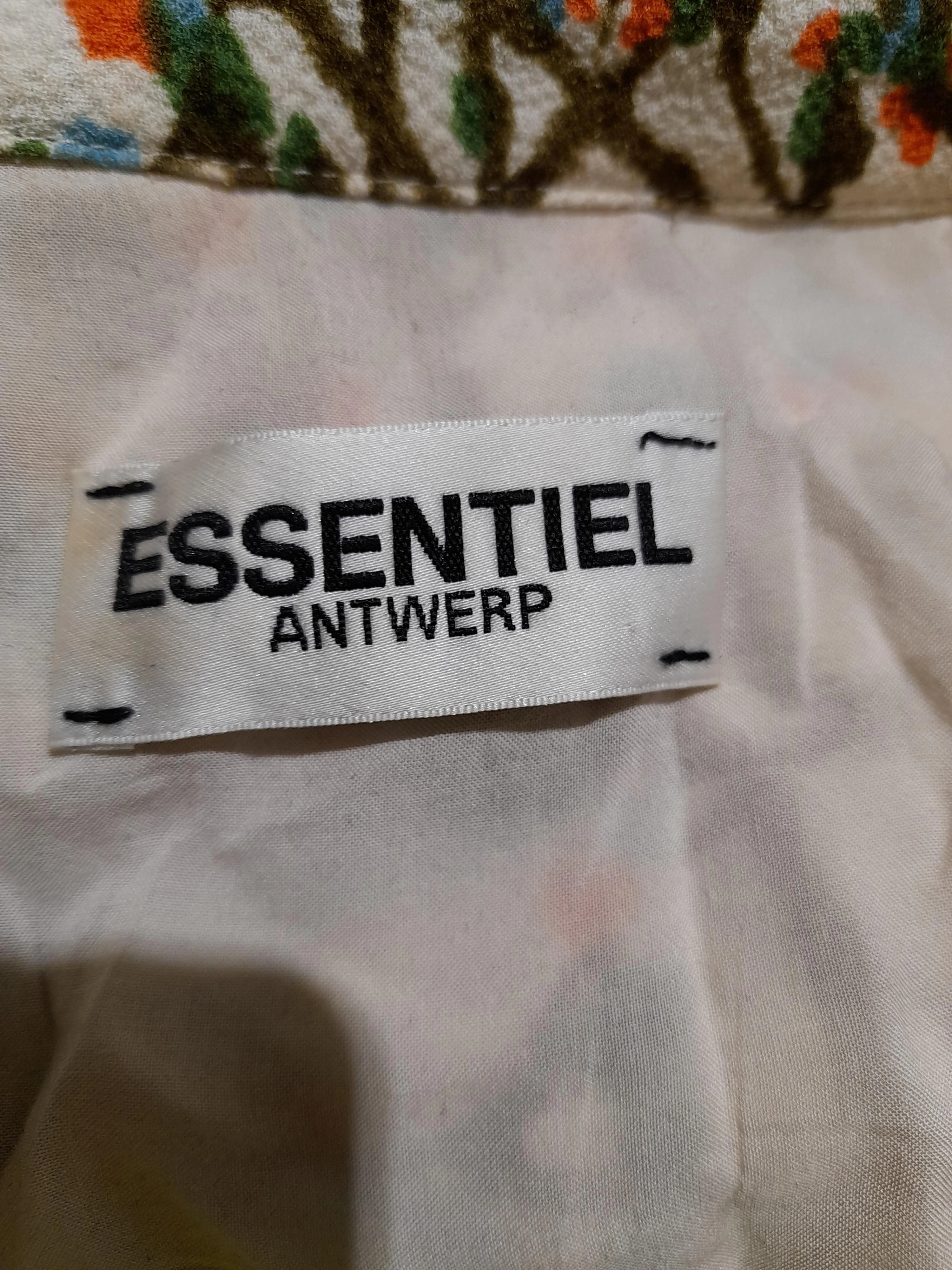 Essentiel Antwerp Shirt Midi Dress in Cream - Image 5