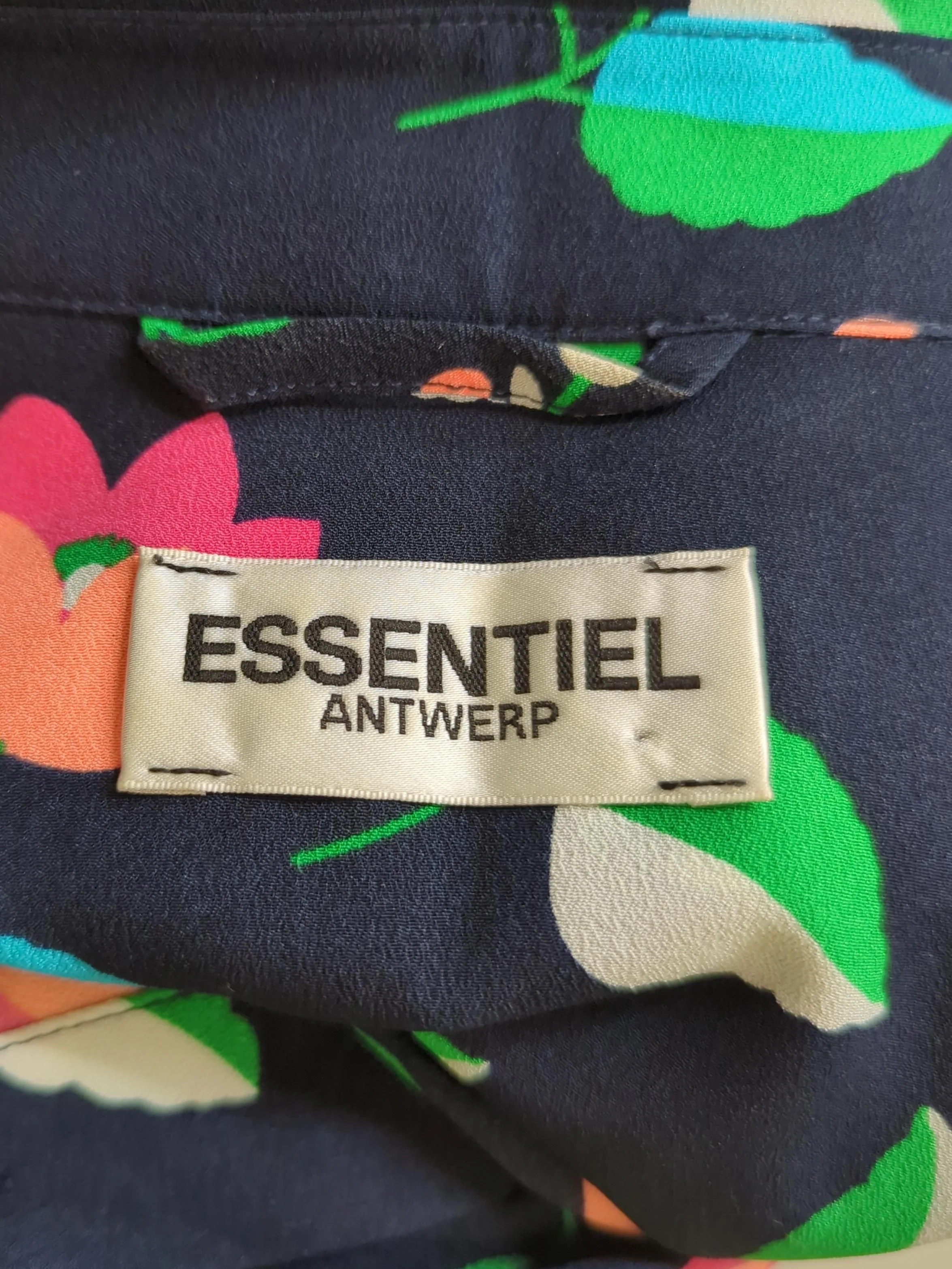 Essentiel Antwerp Shirt Midi Dress UK12 in Multi - Image 5