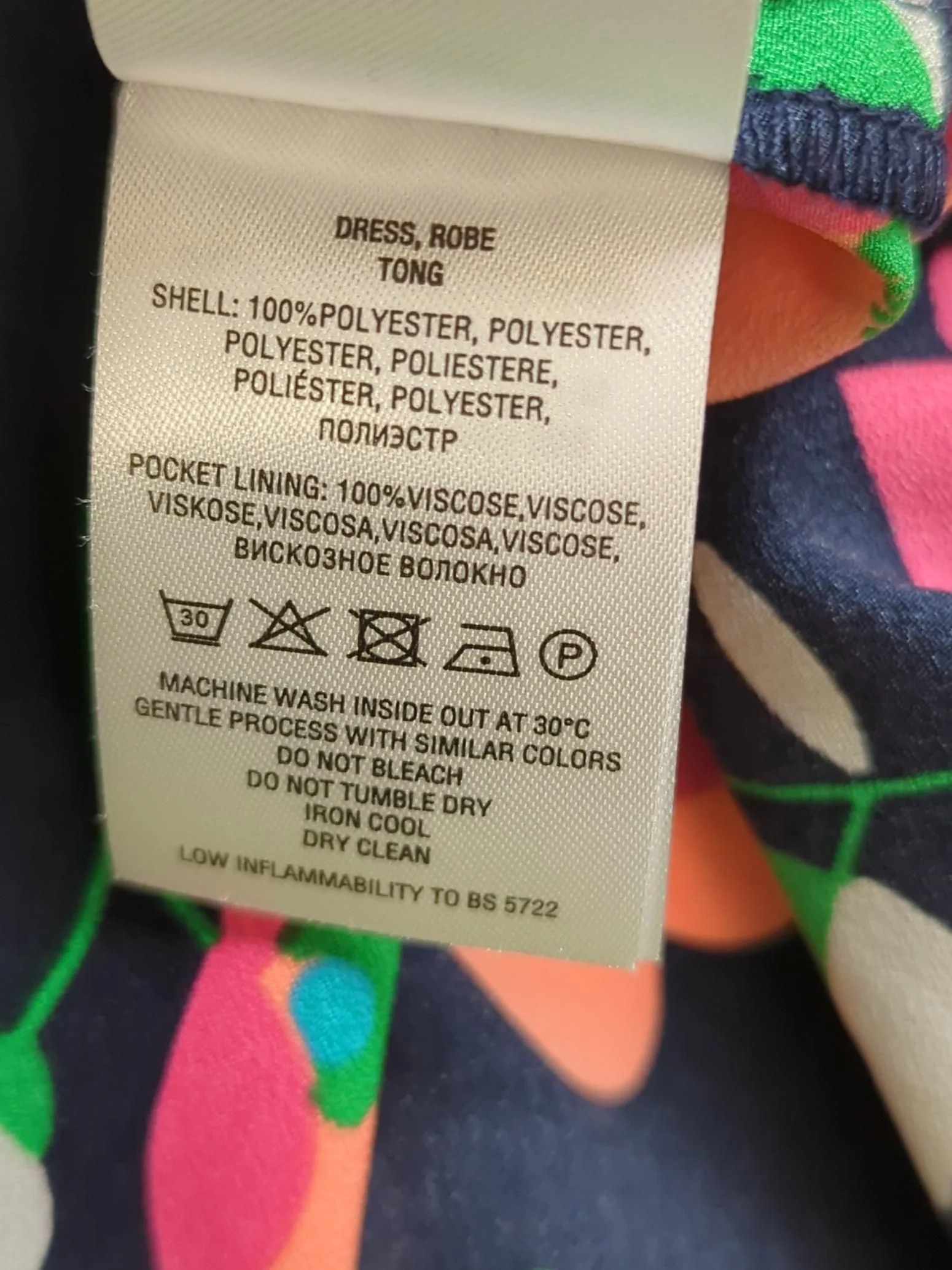 Essentiel Antwerp Shirt Midi Dress UK12 in Multi - Image 6