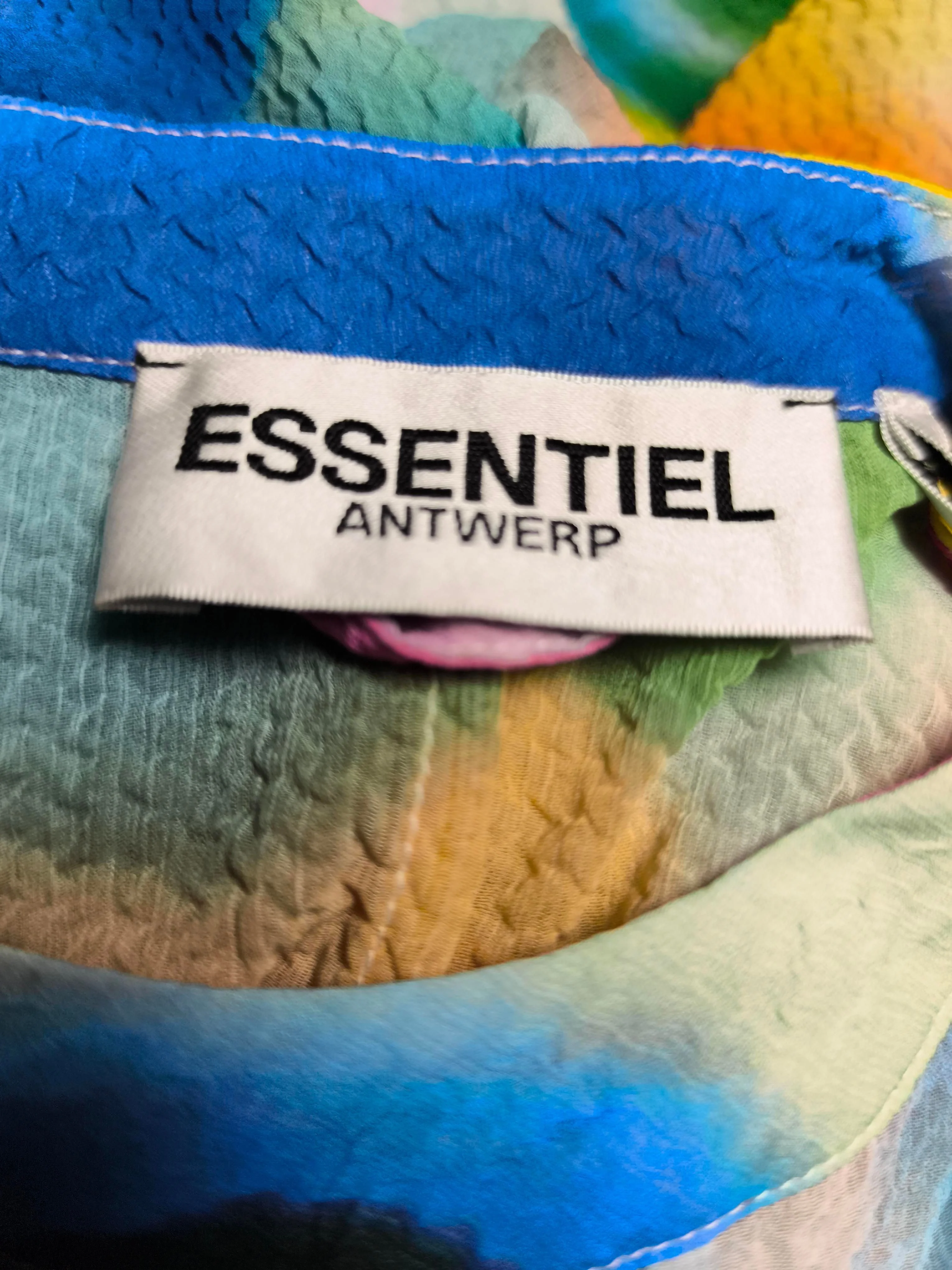 Essentiel Antwerp Shirt Midi Dress UK14 in Multi - Image 5
