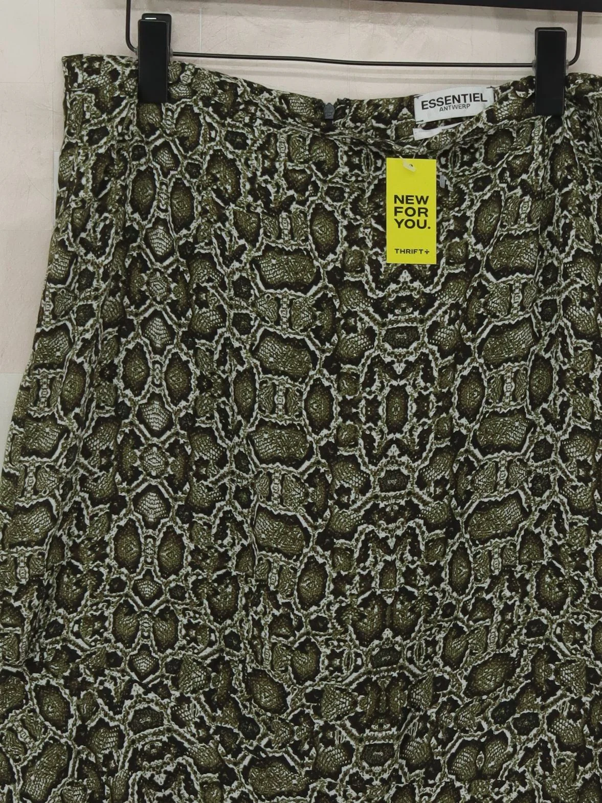 Essentiel Antwerp Women's Midi Skirt UK 16 Multi 100% Viscose A-Line - Image 3