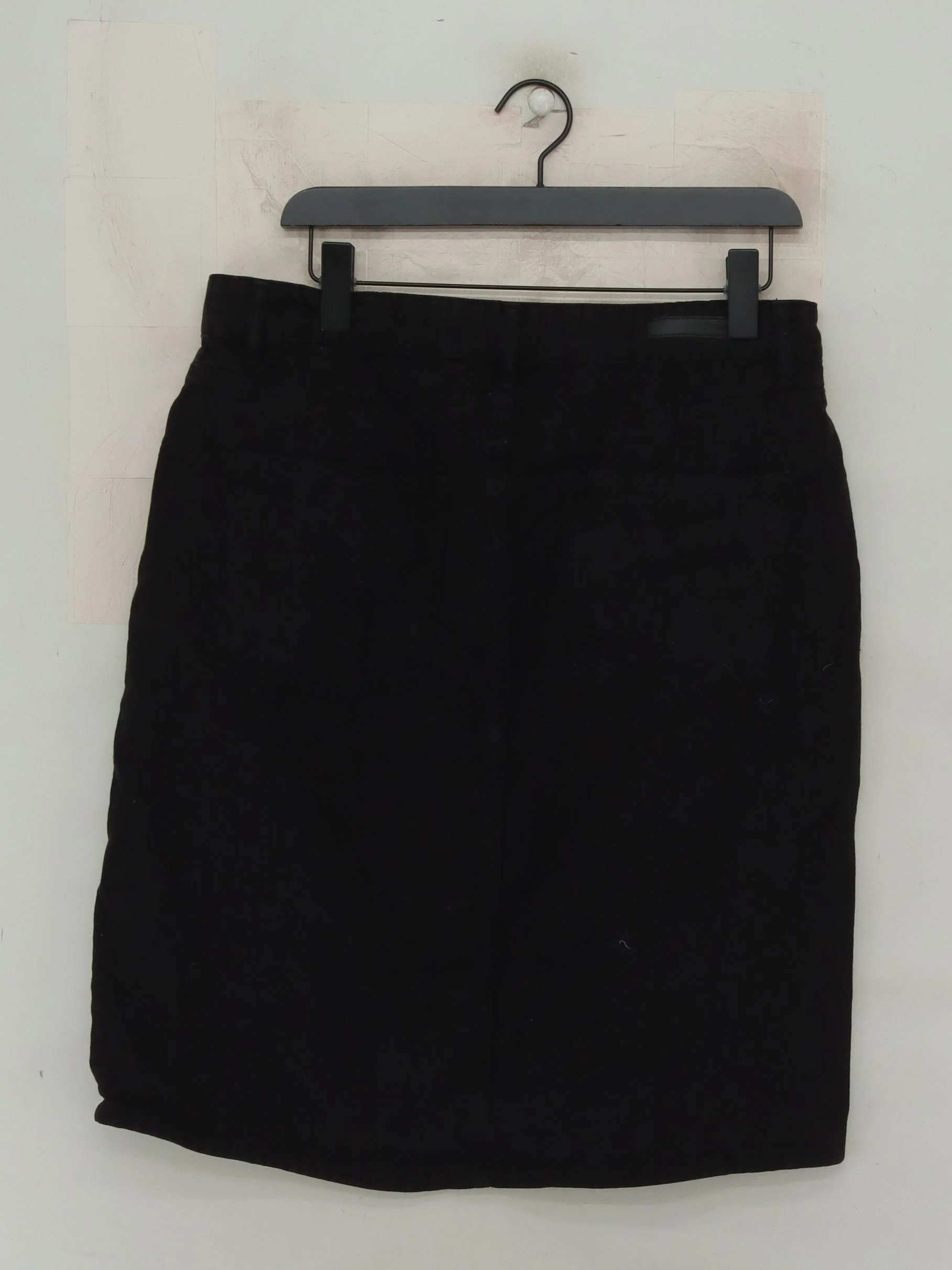 ETO Jeans Women's Mini Skirt UK 14 Black 100% Cotton Short Mini - Image 2