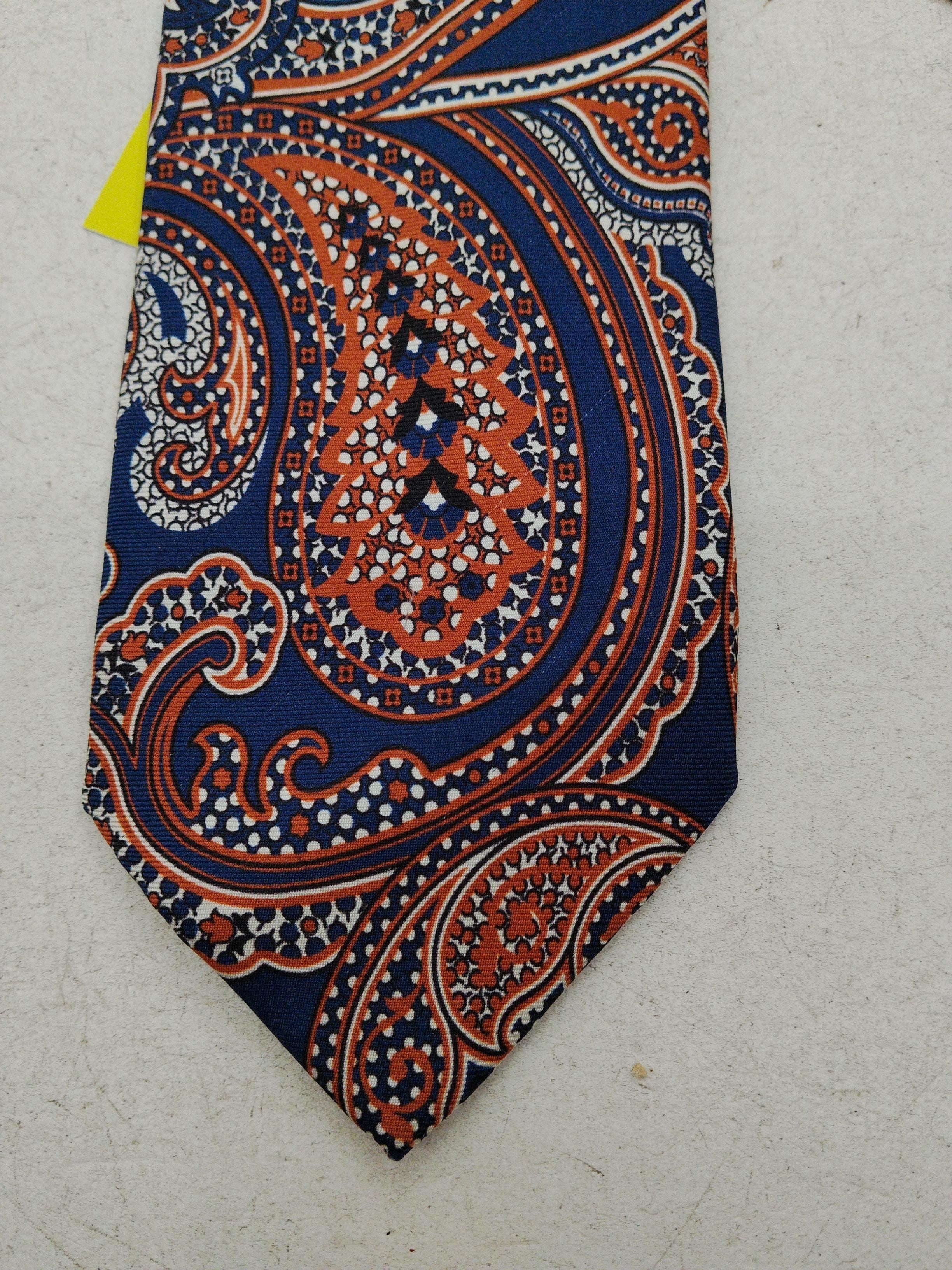 Eton Men's Tie Multi Paisley 100% Silk - Image 3