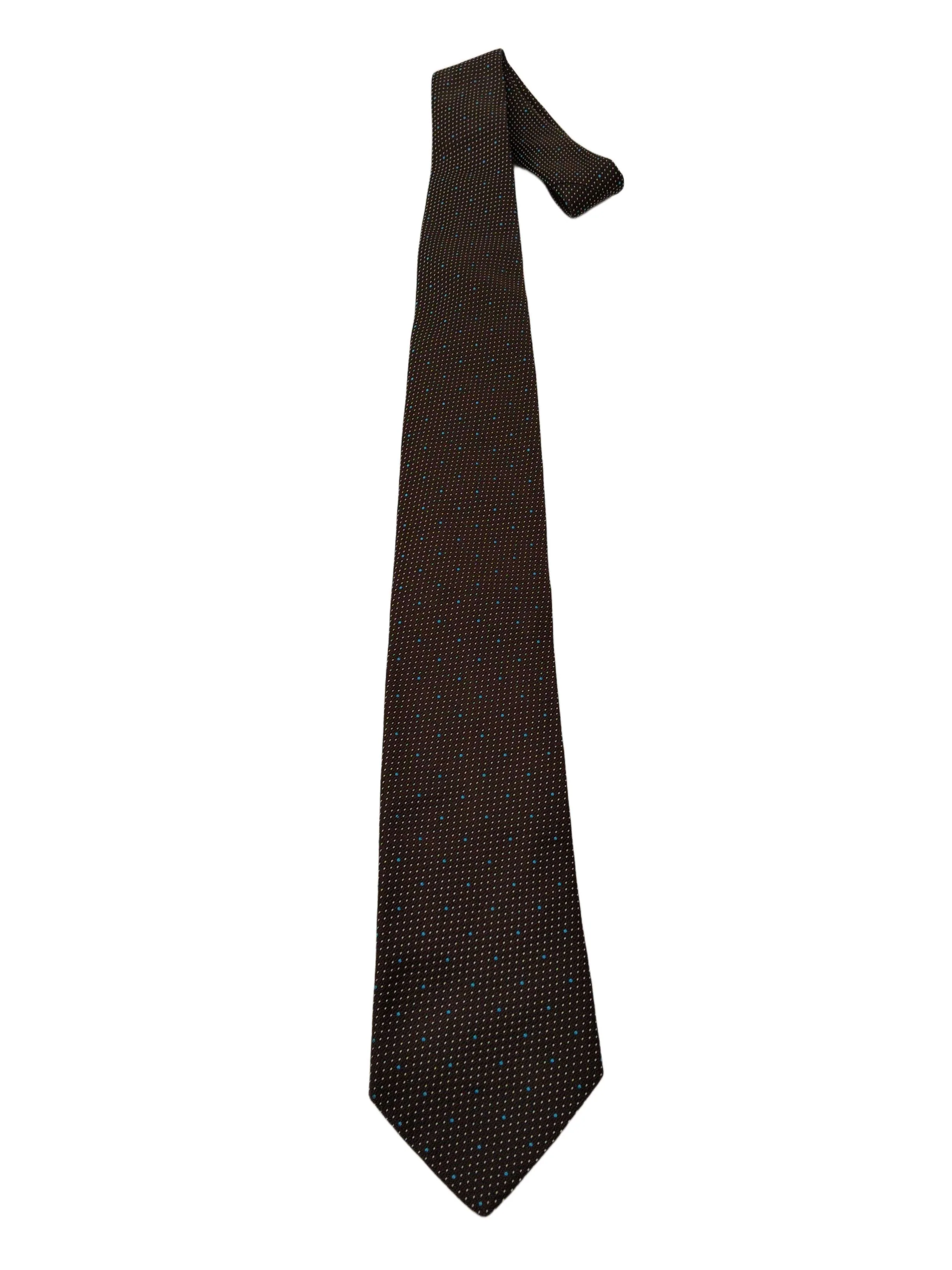 Eton Men's Tie Multi Polkadot 100% Silk
