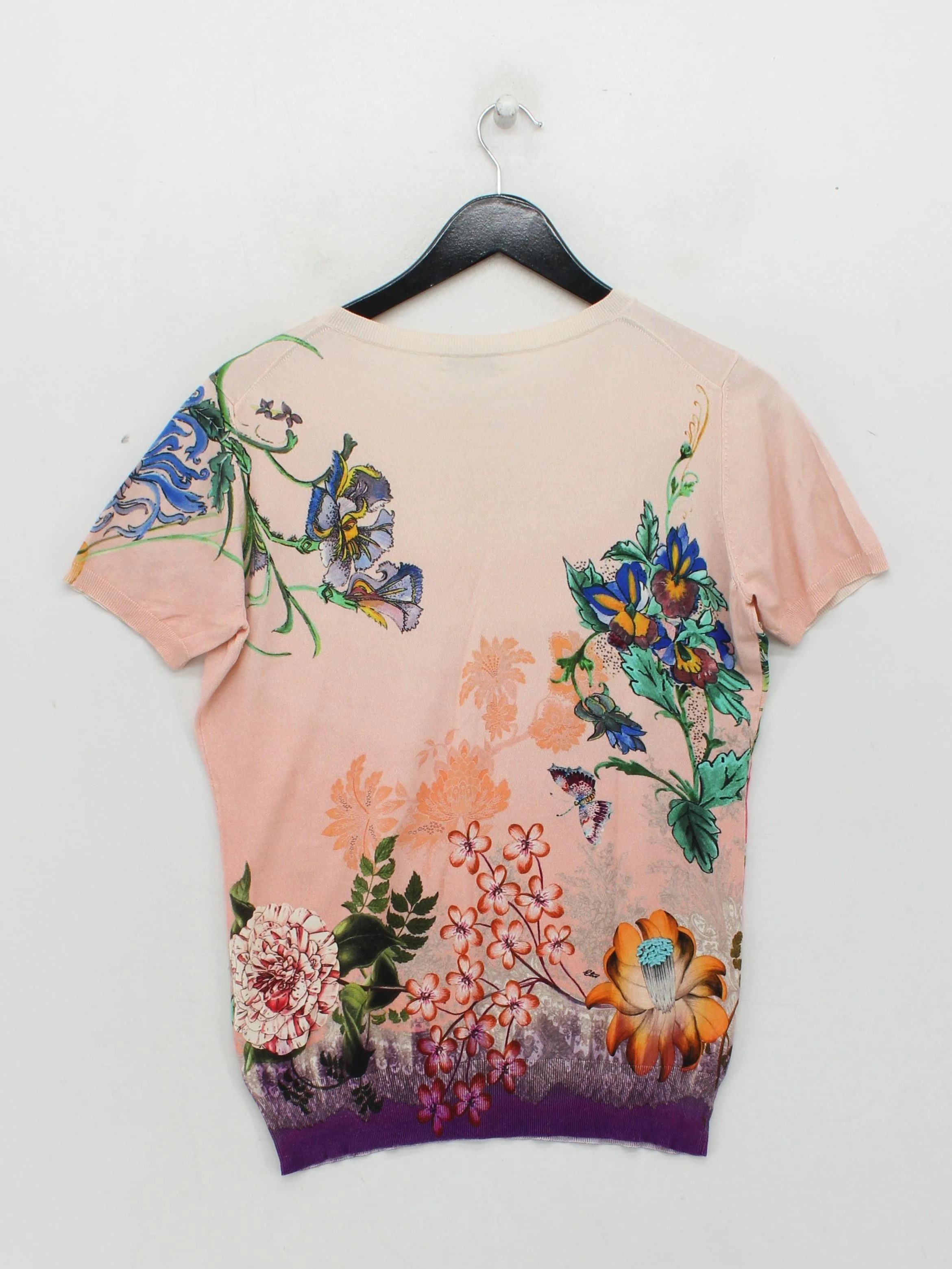 ETRO Women's Top UK 14 Multi Silk with Elastane Jersey - Image 2