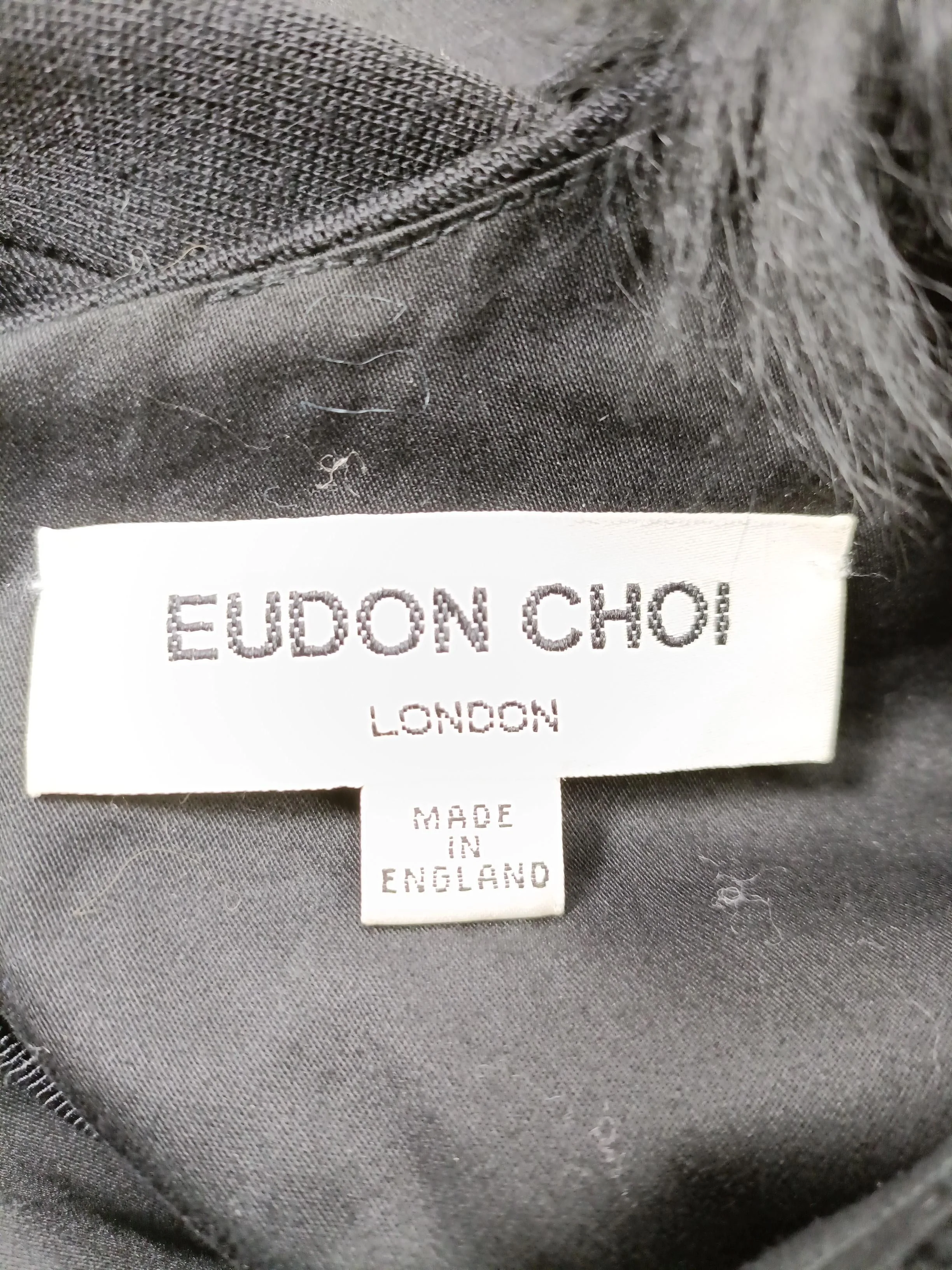 Eudon Choi Mini Dress UK10 in Black - Image 5