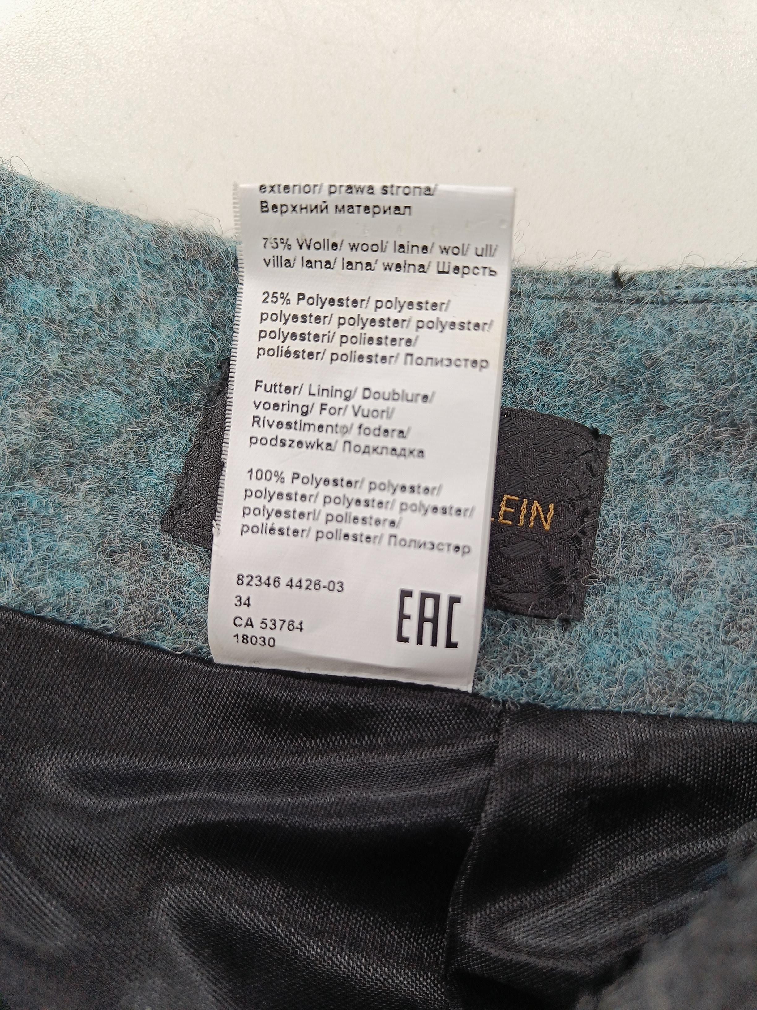 Eugen Klein Women's Mini Skirt UK 10 Multi Wool with Polyester Short Mini - Image 6