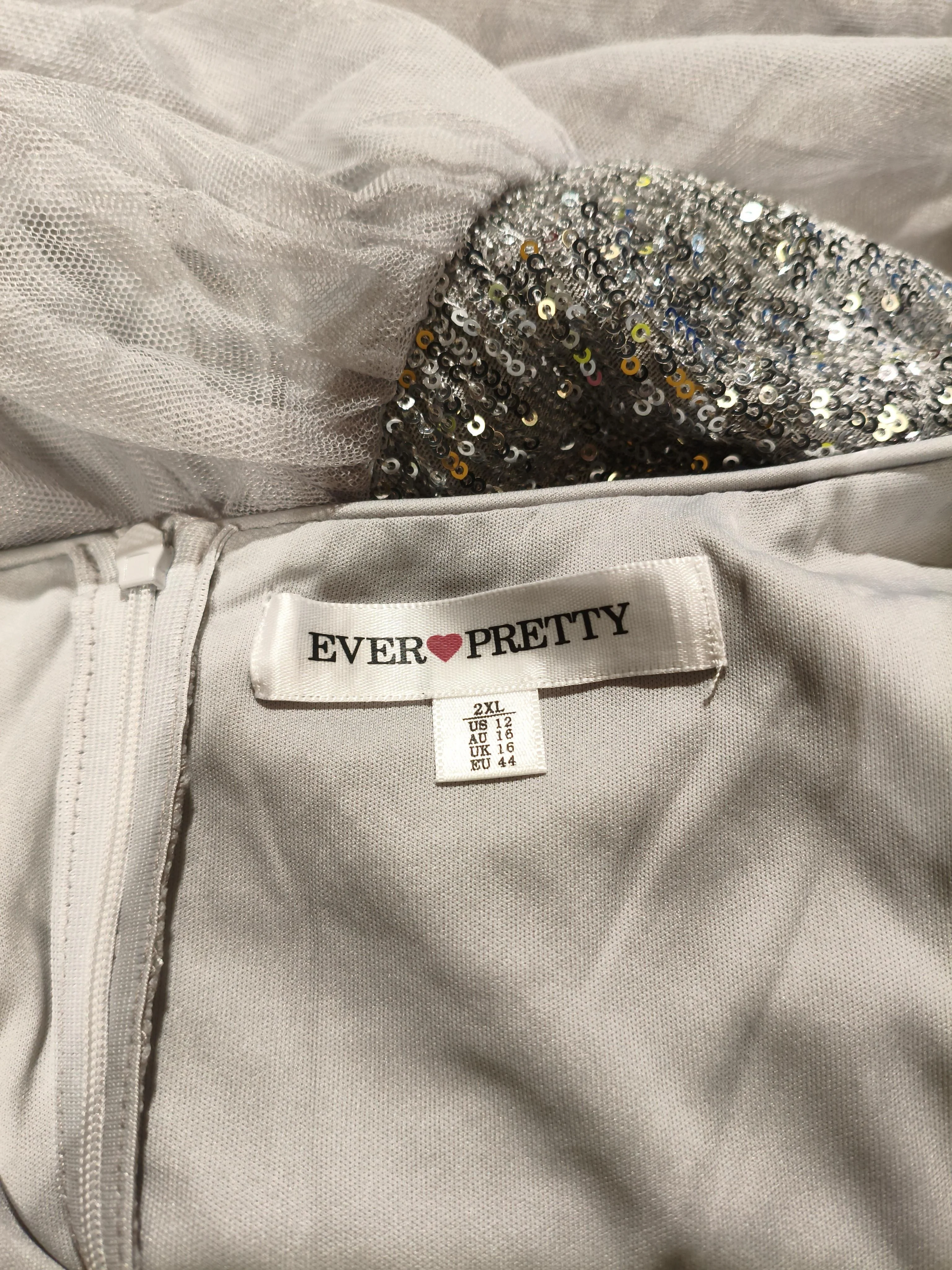 Ever-Pretty Maxi Dress UK16 in Grey - Image 5