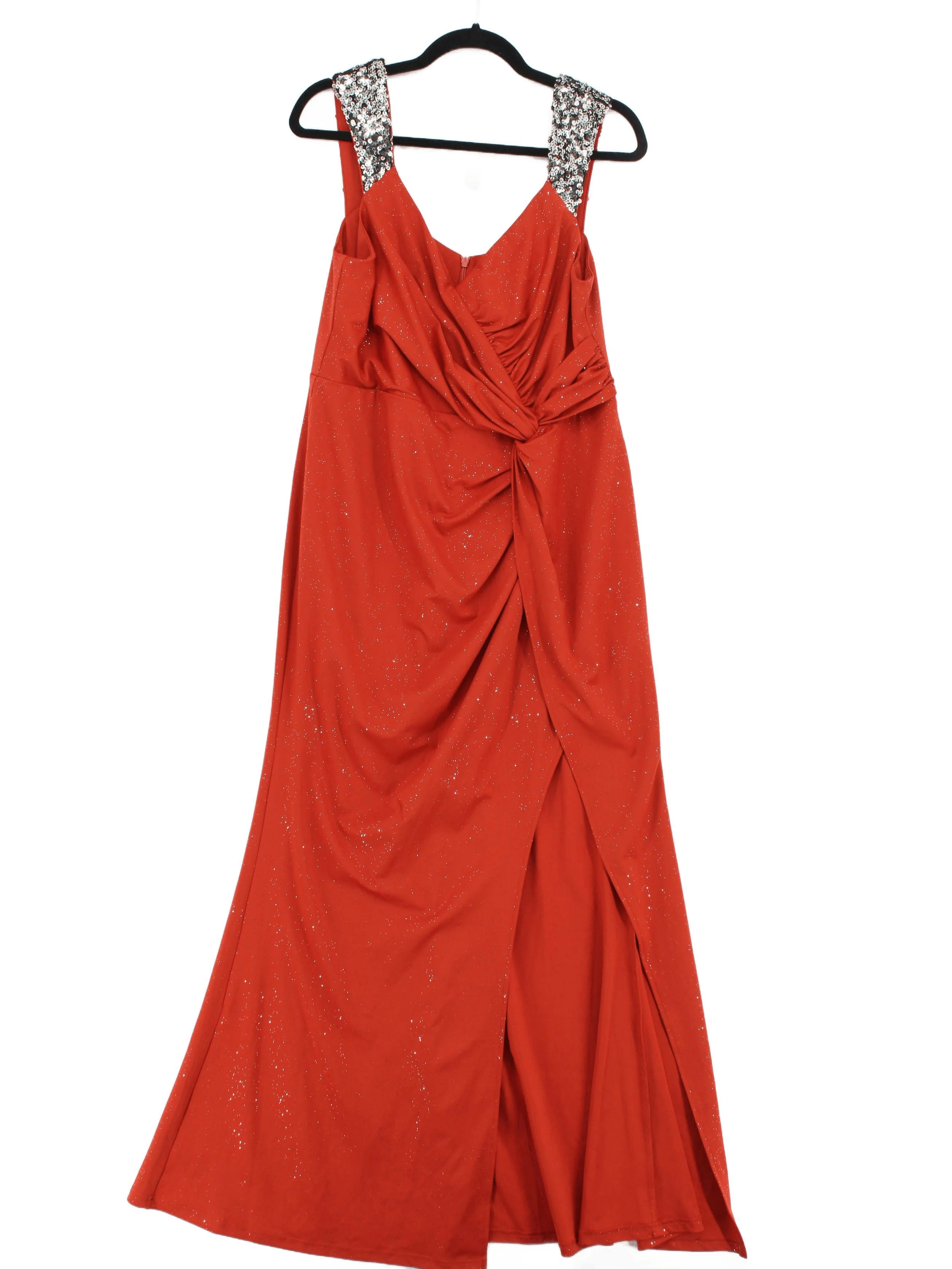 Ever-Pretty Maxi Dress UK18 in Red