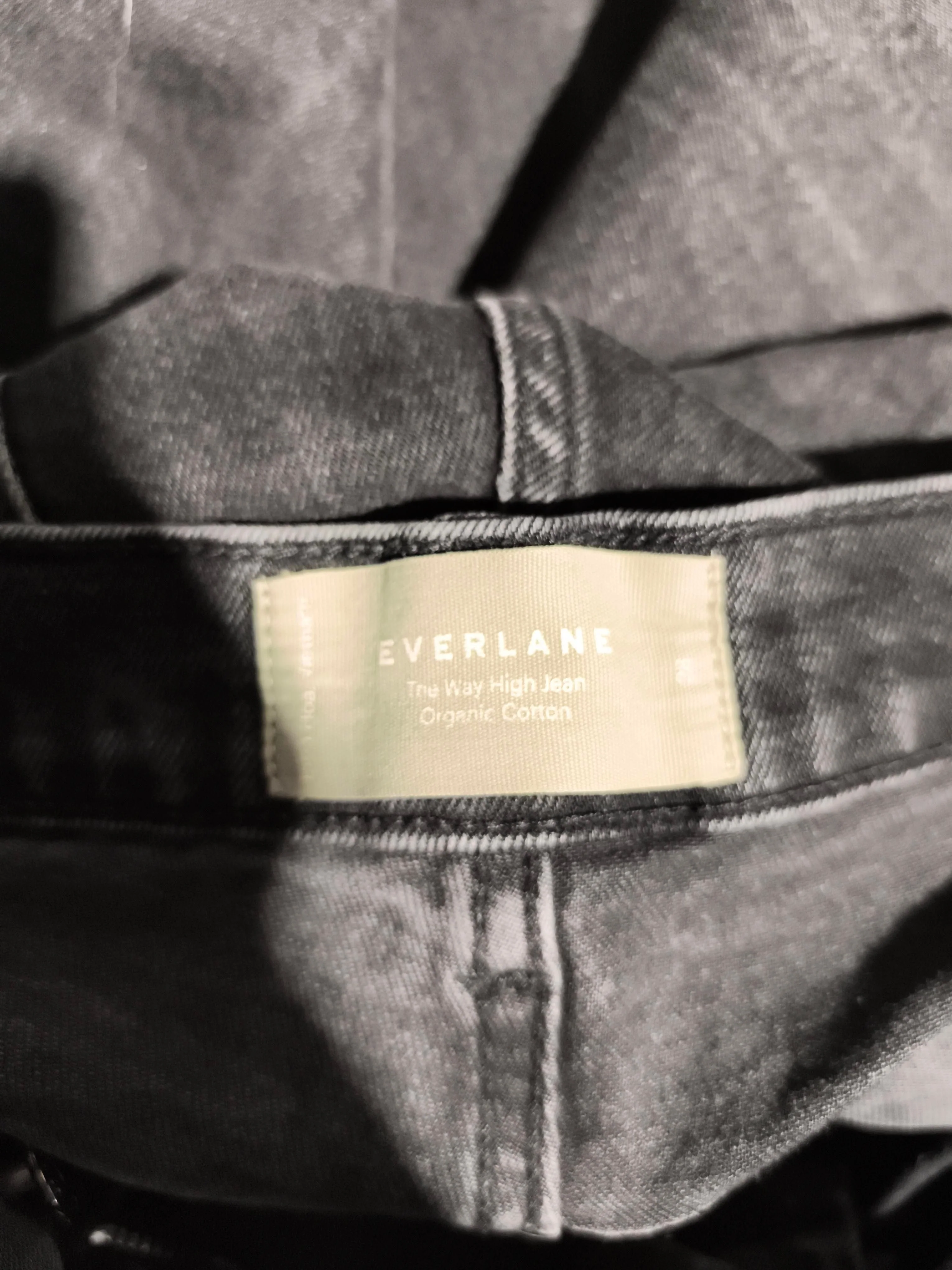 Everlane Men's Jeans W 38 in Black Cotton with Elastane Straight - Image 5