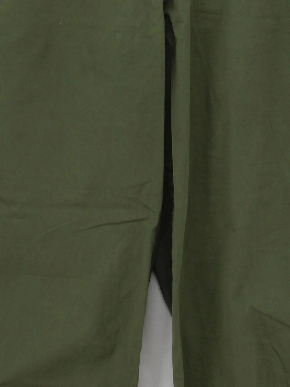 Everlane Men's Trousers M Green Cotton with Elastane Wide-Leg Chino - Image 3
