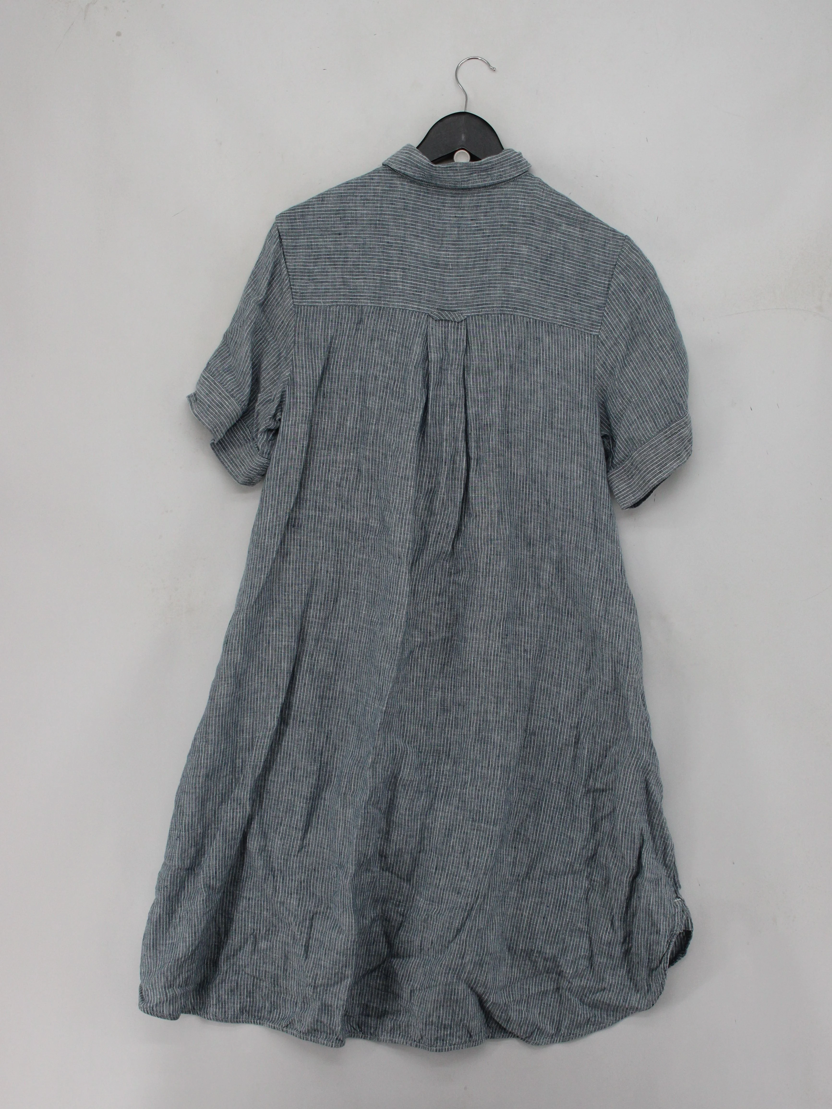 Everlane Shirt Mini Dress UK10 in Blue - Image 2