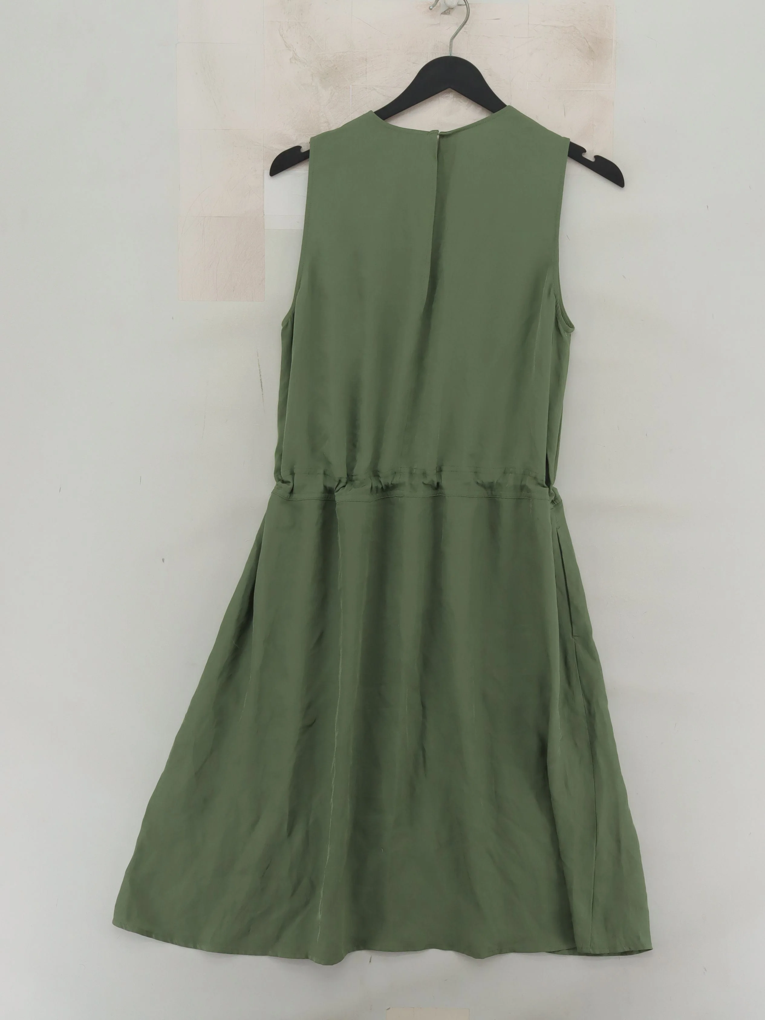 Everlane T-Shirt Mini Dress UK10 in Green - Image 2