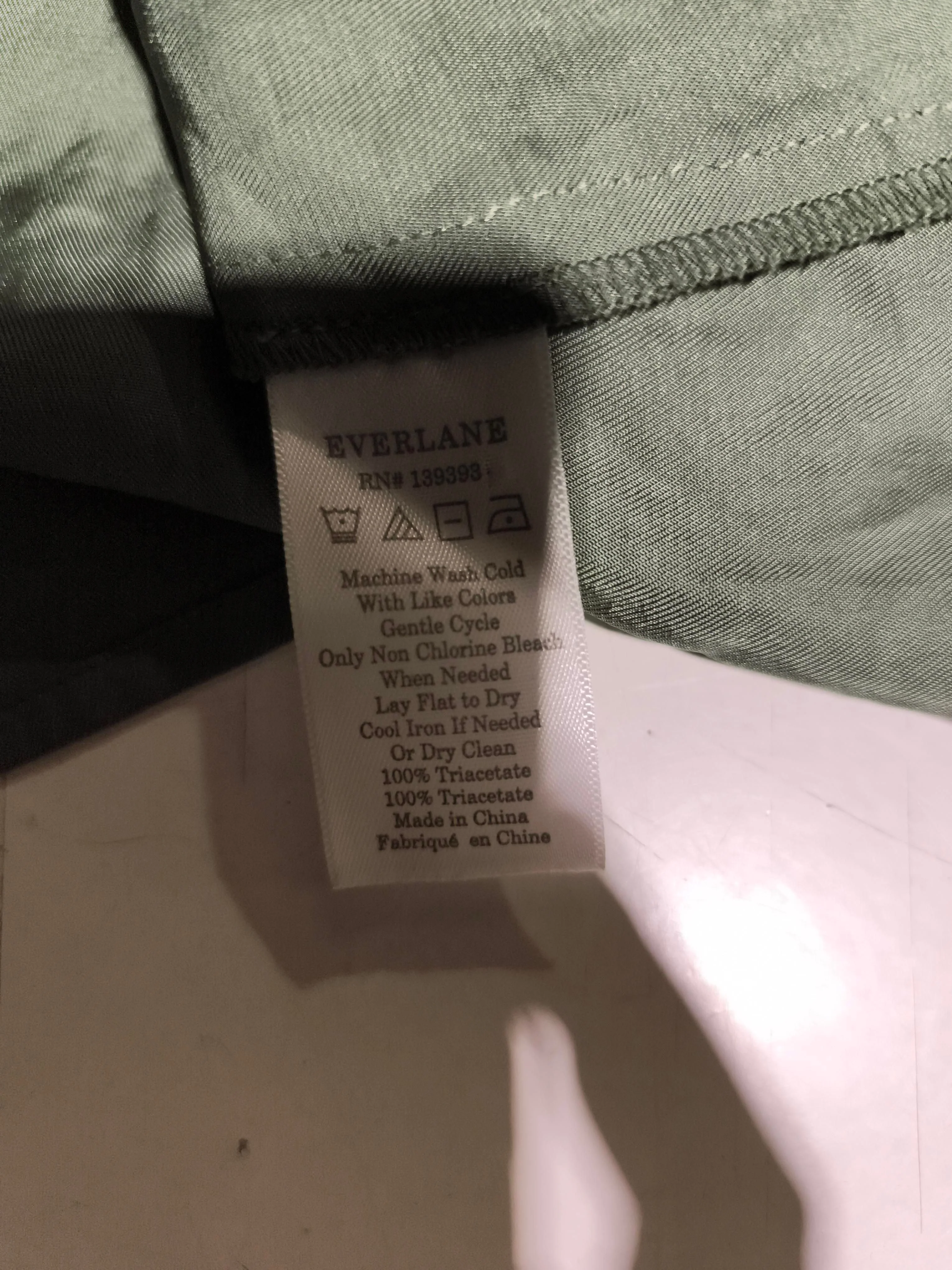 Everlane T-Shirt Mini Dress UK10 in Green - Image 6