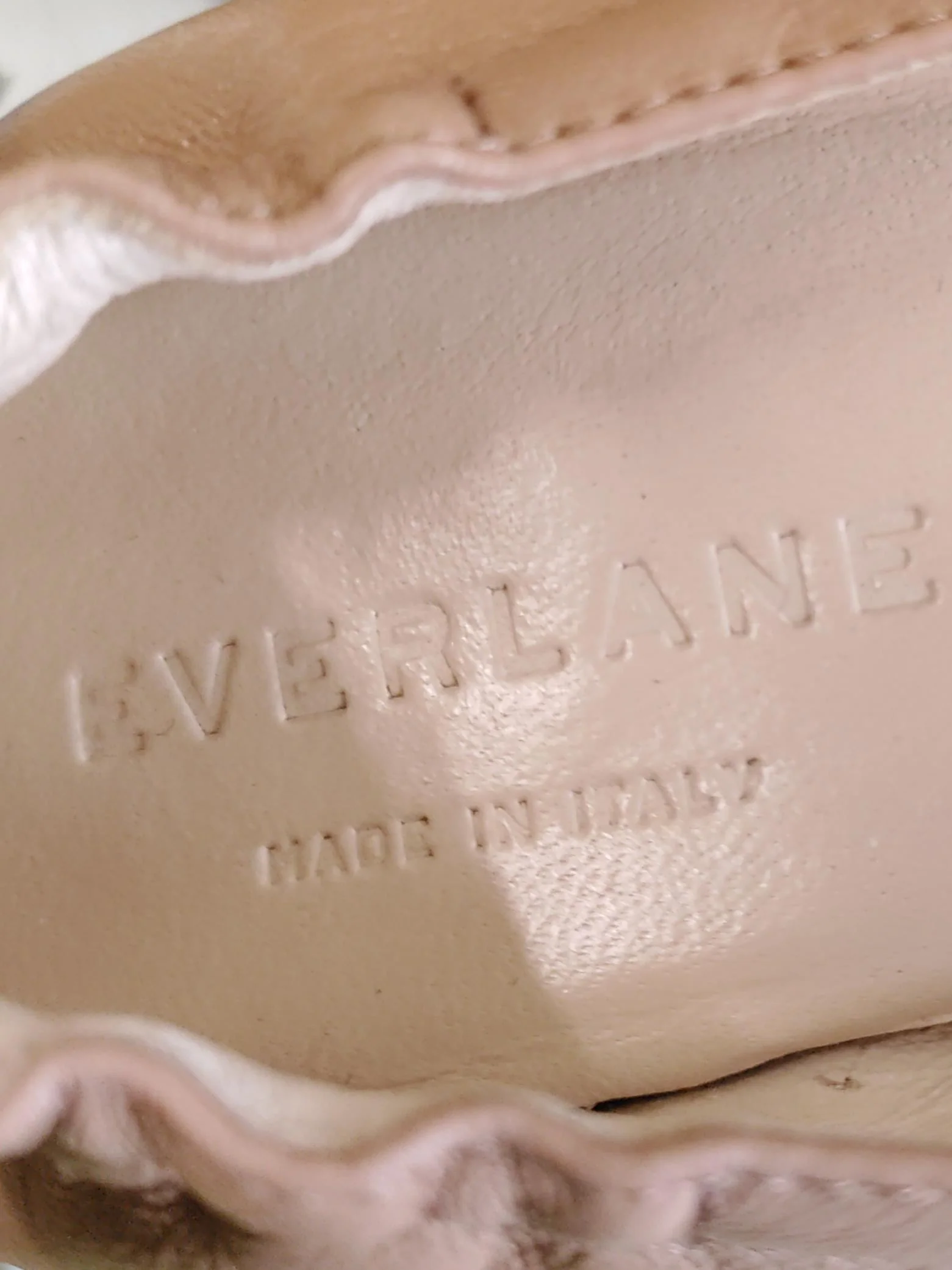 Everlane Women's Heels UK 7.5 Tan 100% Leather Court - Image 8