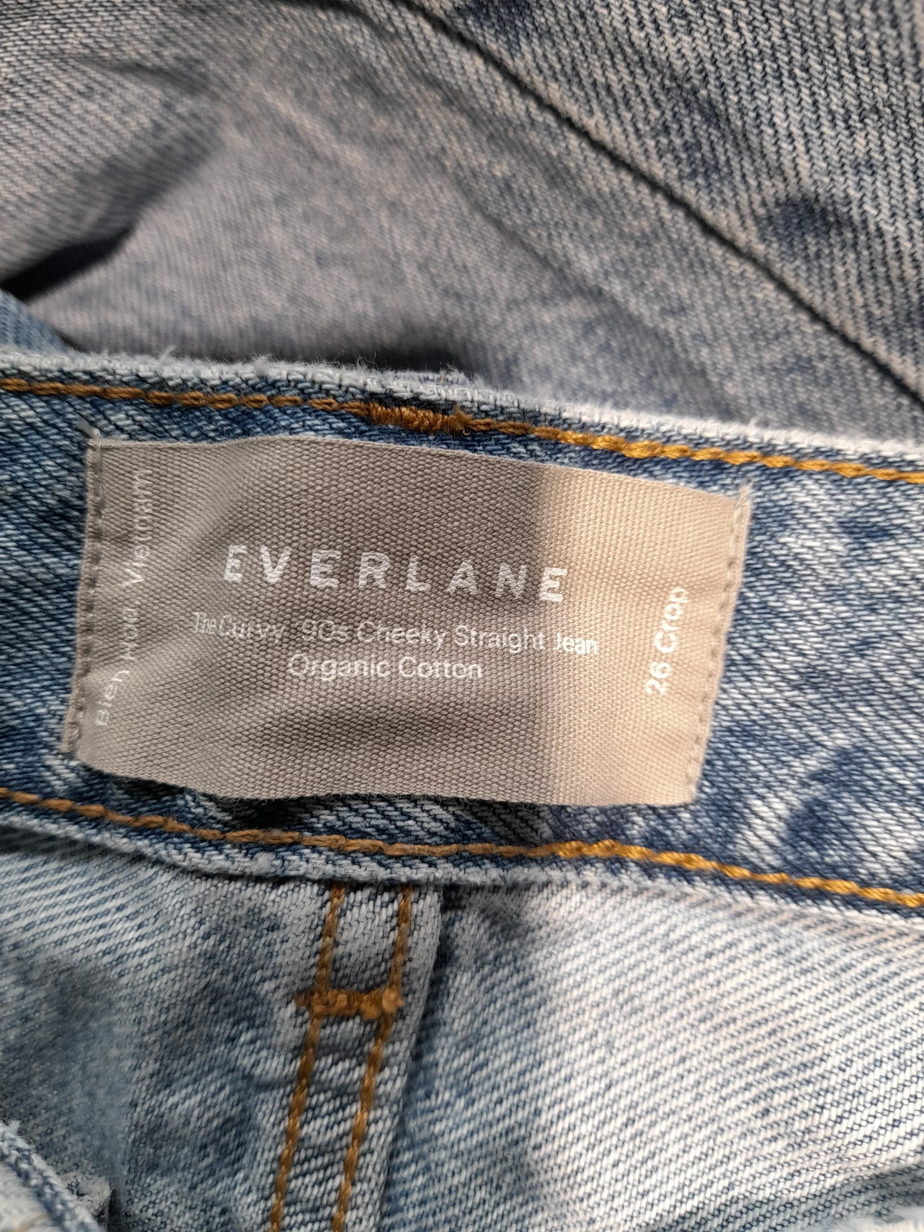 Everlane Women's Jeans W 26 in Blue 100% Cotton Straight - Image 5