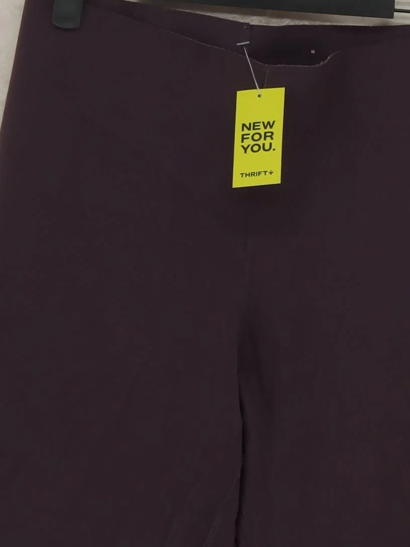 Everlane Women's Leggings M Purple Nylon with Elastane Full length - Image 3