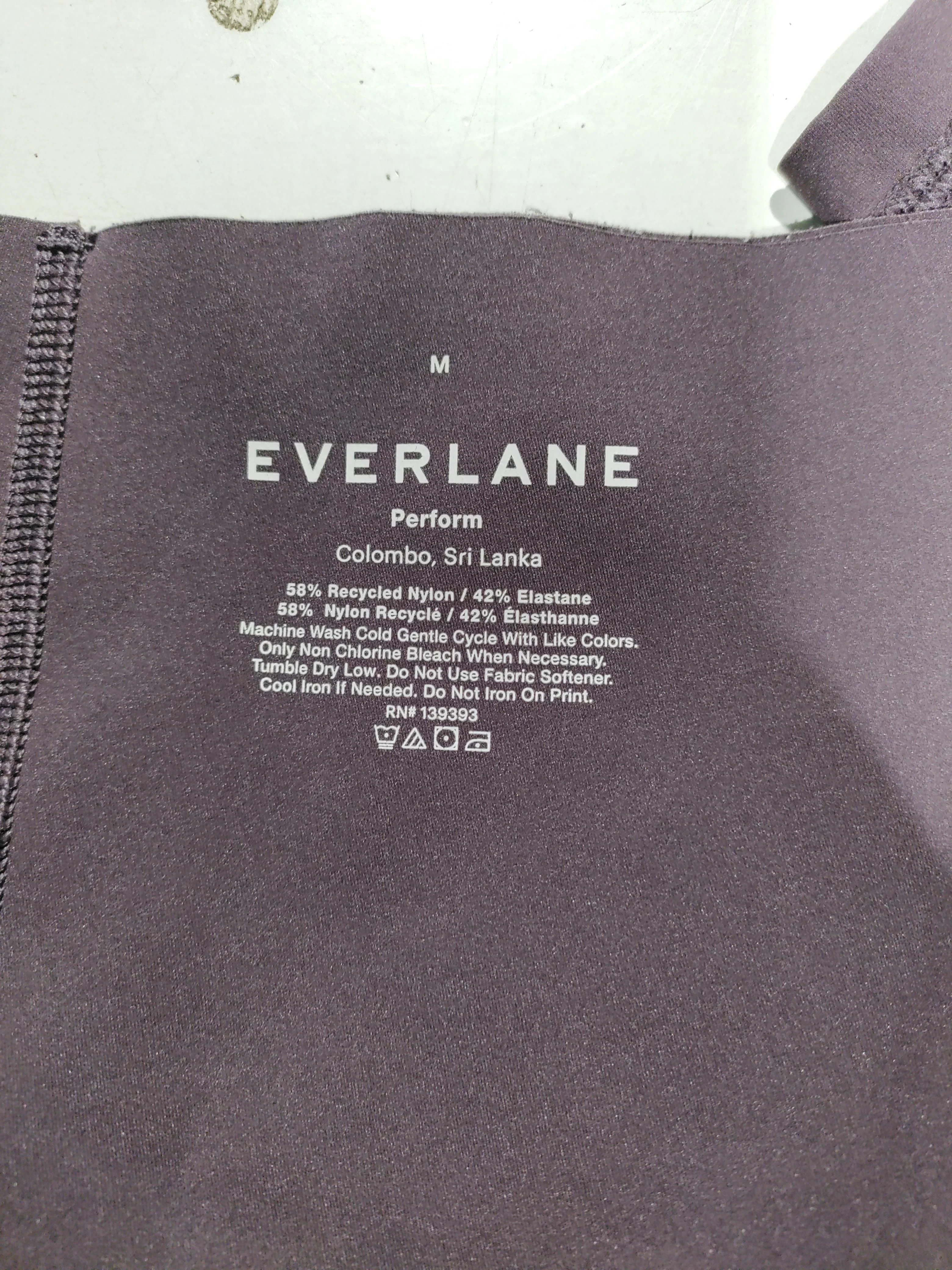 Everlane Women's Leggings M Purple Nylon with Elastane Full length - Image 5