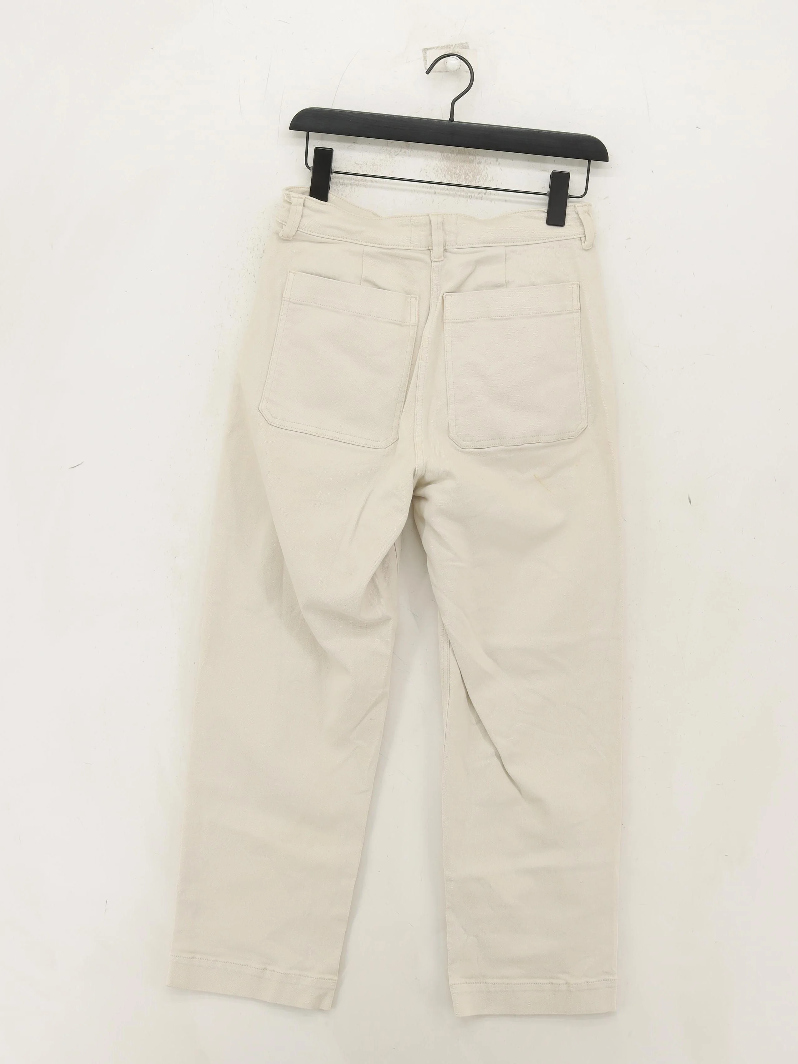 Everlane Women's Trousers W 31 in Cream 100% Other Straight Chino - Image 2