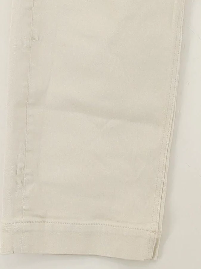 Everlane Women's Trousers W 31 in Cream 100% Other Straight Chino - Image 4