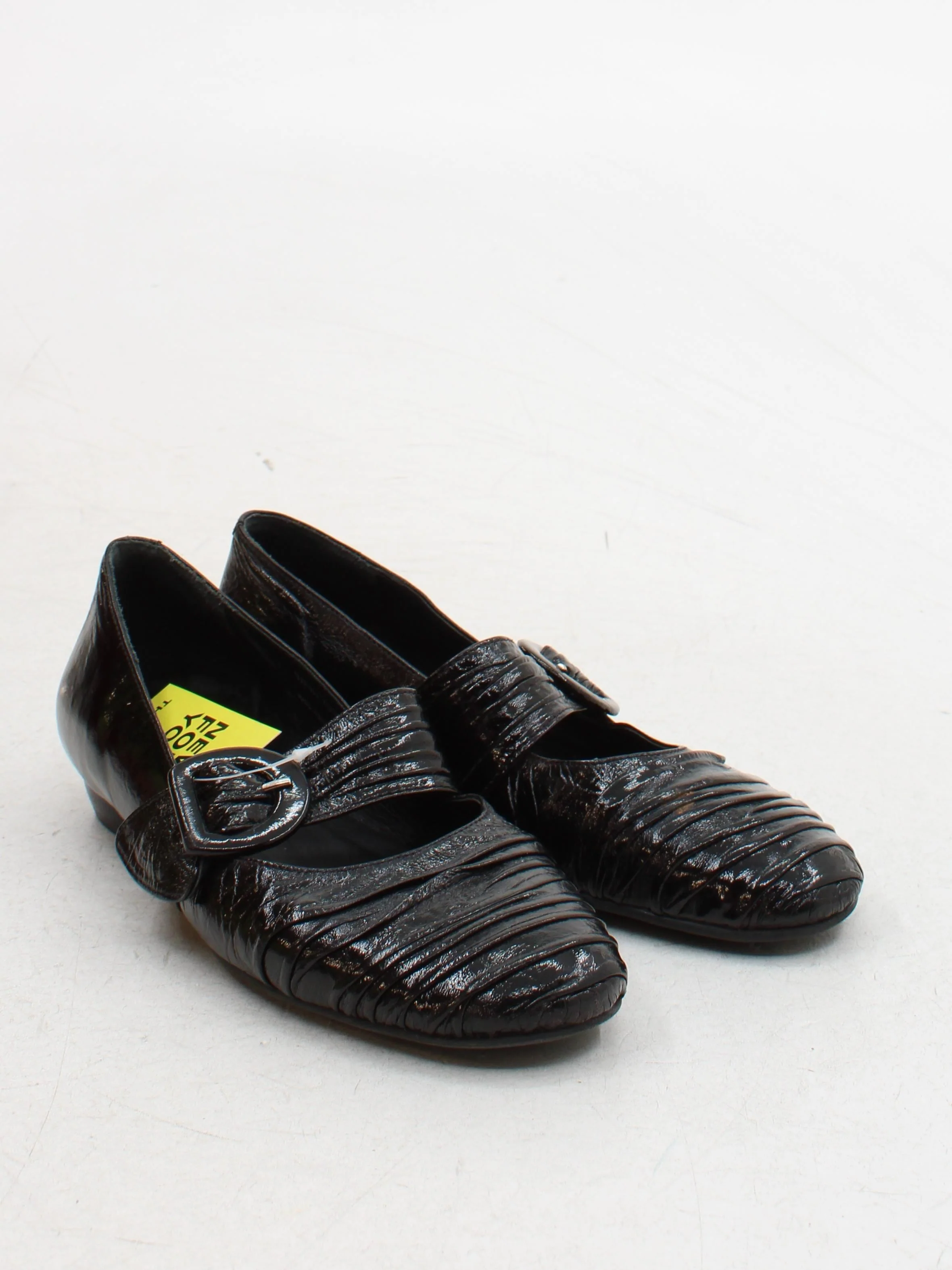 Everybody By Bz Moda Women's Flat Shoes UK 6 Black 100% Faux Leather Mary Jane - Image 4