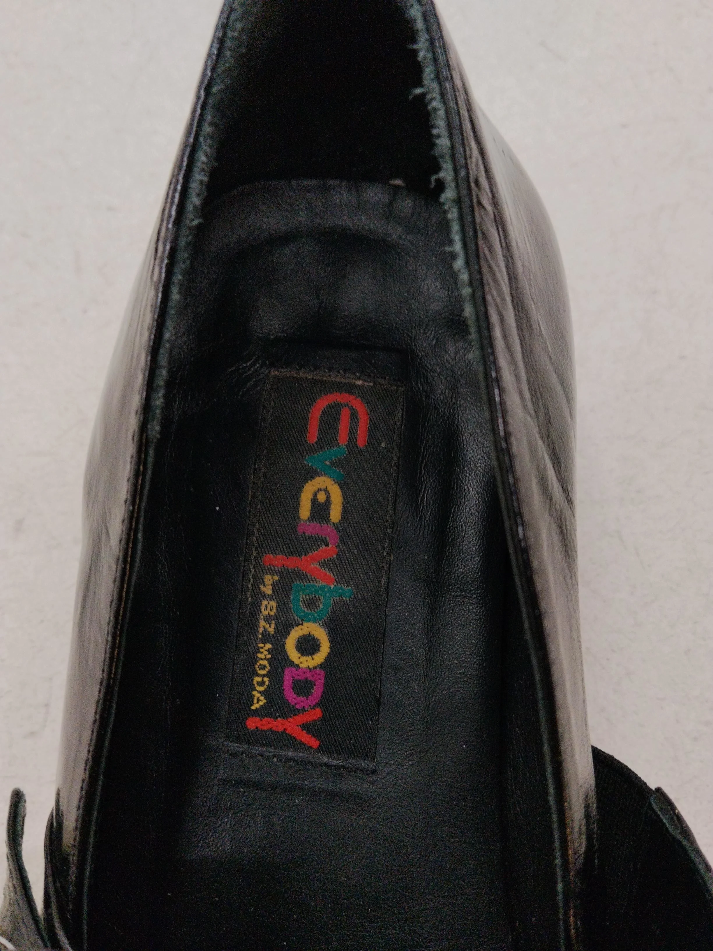 Everybody By Bz Moda Women's Flat Shoes UK 6 Black 100% Faux Leather Mary Jane - Image 6
