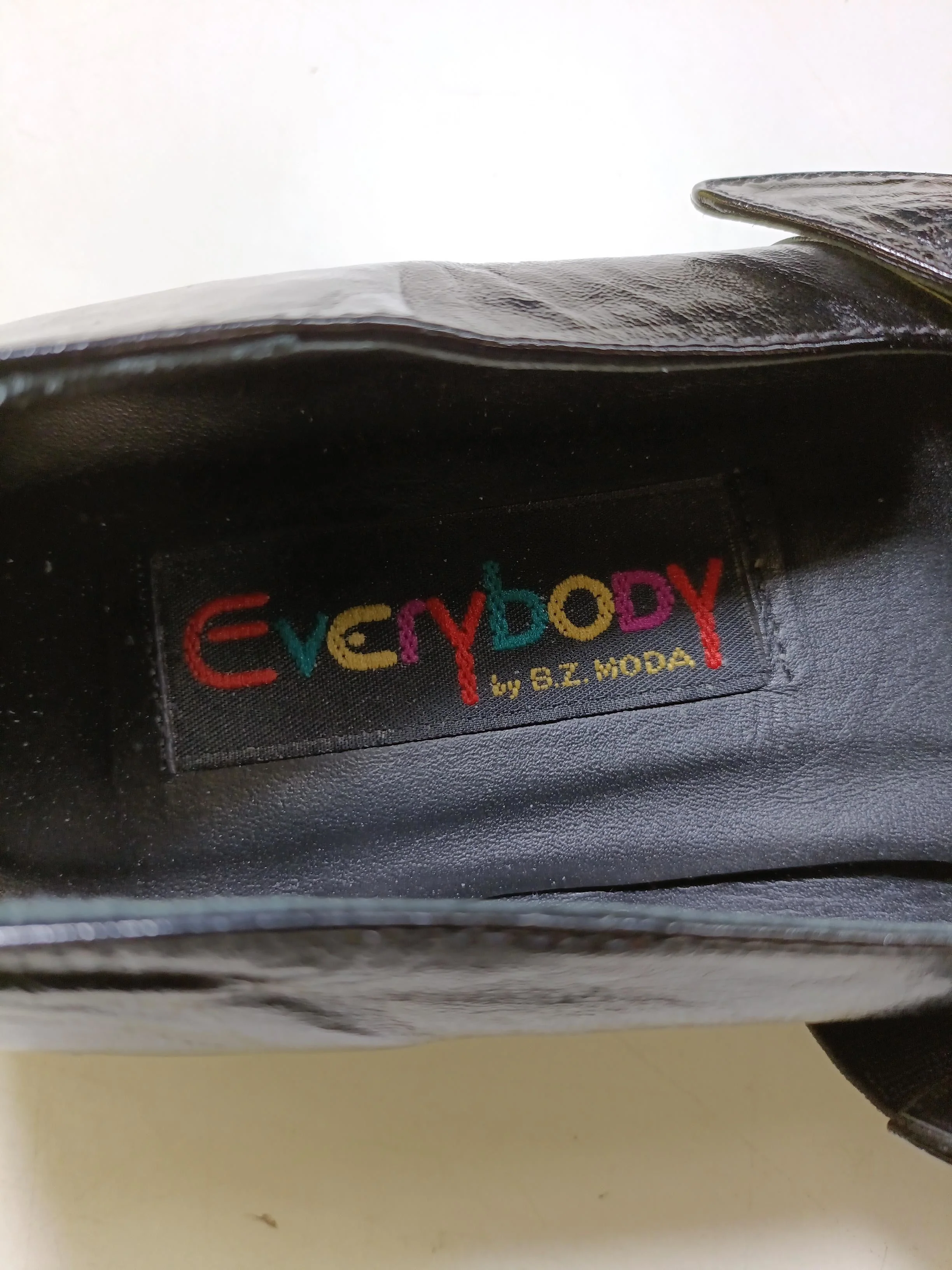 Everybody By Bz Moda Women's Flat Shoes UK 6 Black 100% Faux Leather Mary Jane - Image 9