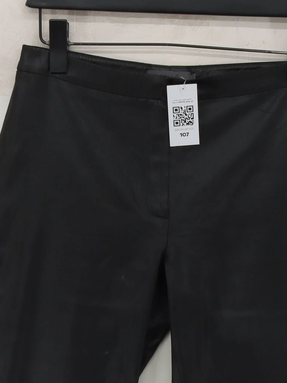 Exte Women's Trousers UK 14 Black Acetate with Polyamide, Nylon, Other Chino - Image 3