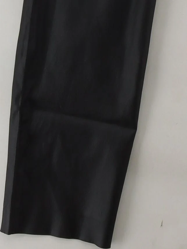 Exte Women's Trousers UK 14 Black Acetate with Polyamide, Nylon, Other Chino - Image 4