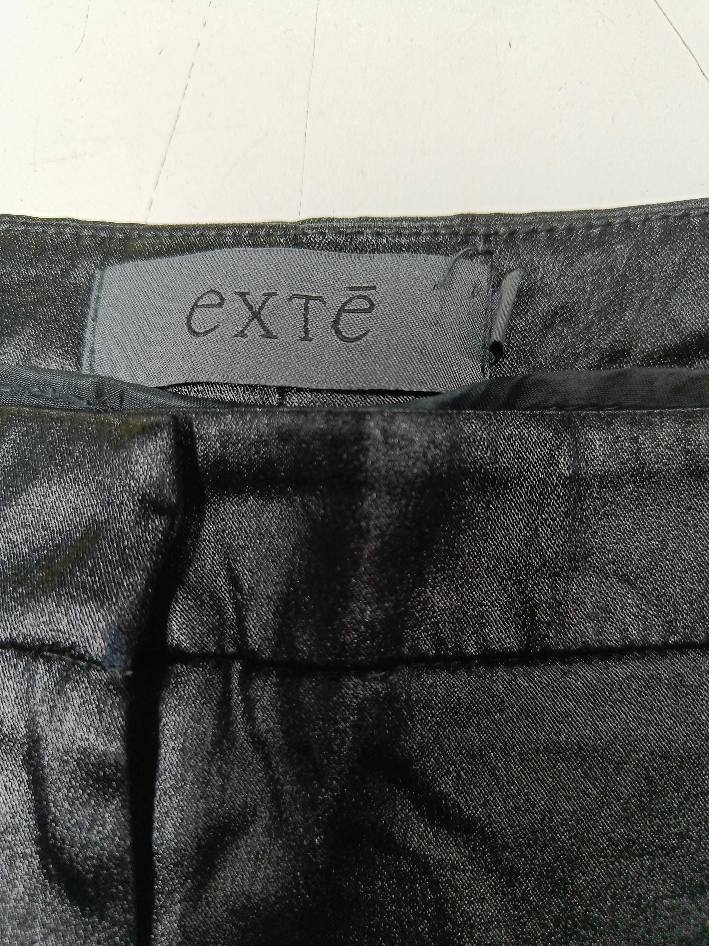 Exte Women's Trousers UK 14 Black Acetate with Polyamide, Nylon, Other Chino - Image 6