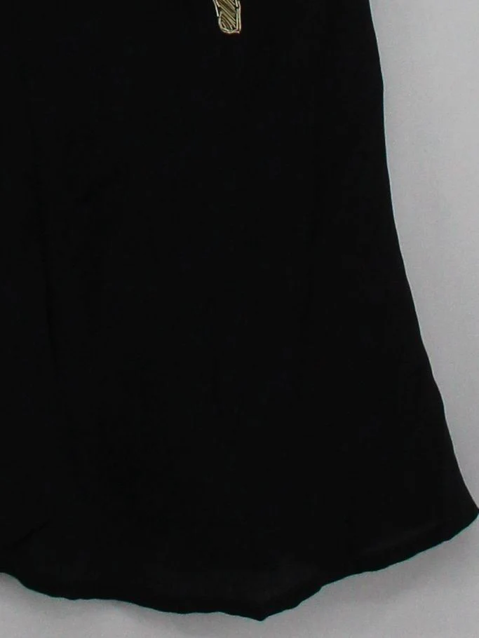 Fabienne Chapot Slip Mini Dress M in Black - Image 4
