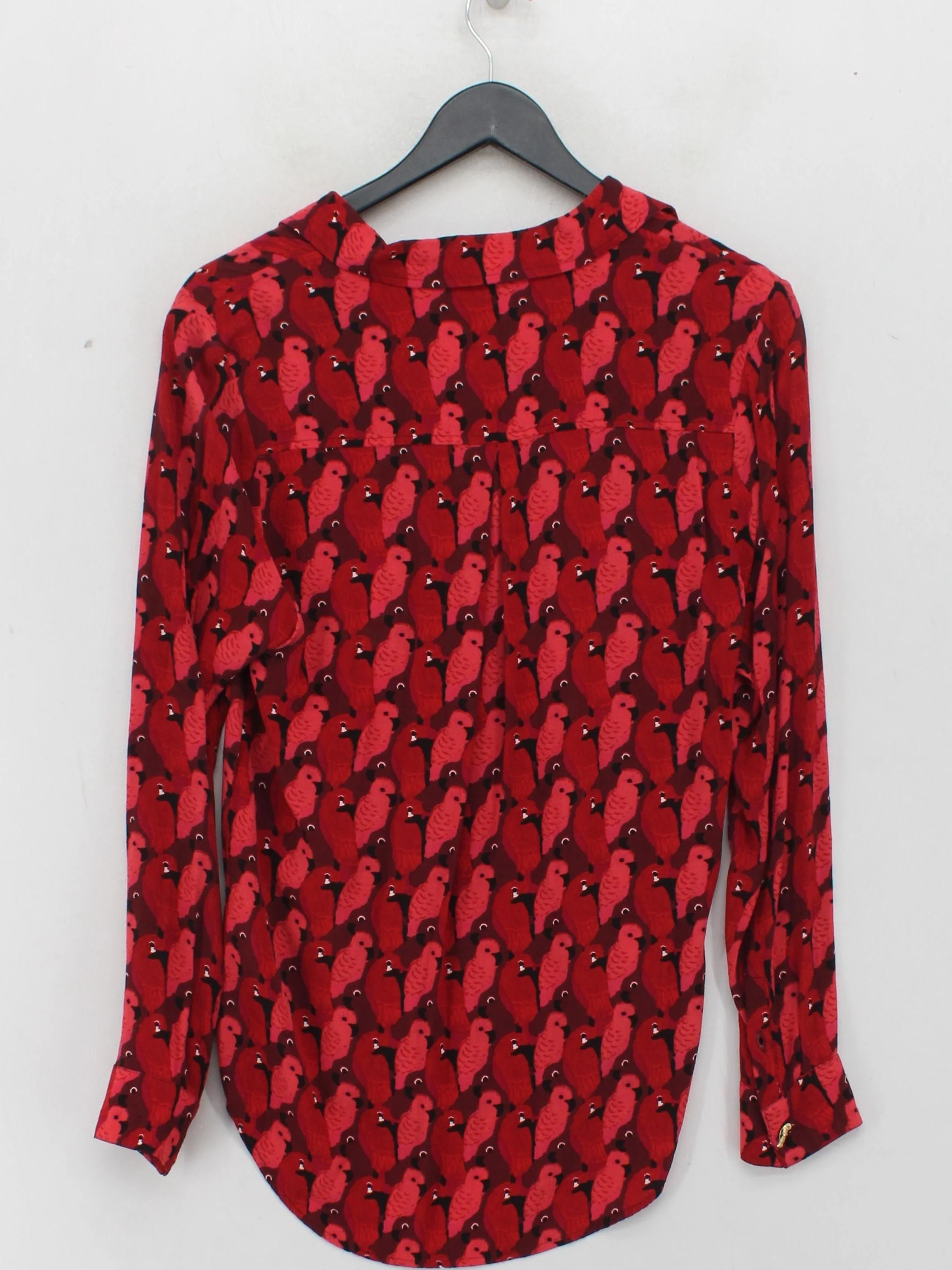 Fabienne Chapot Women's Blouse XS Red 100% Viscose Basic - Image 2