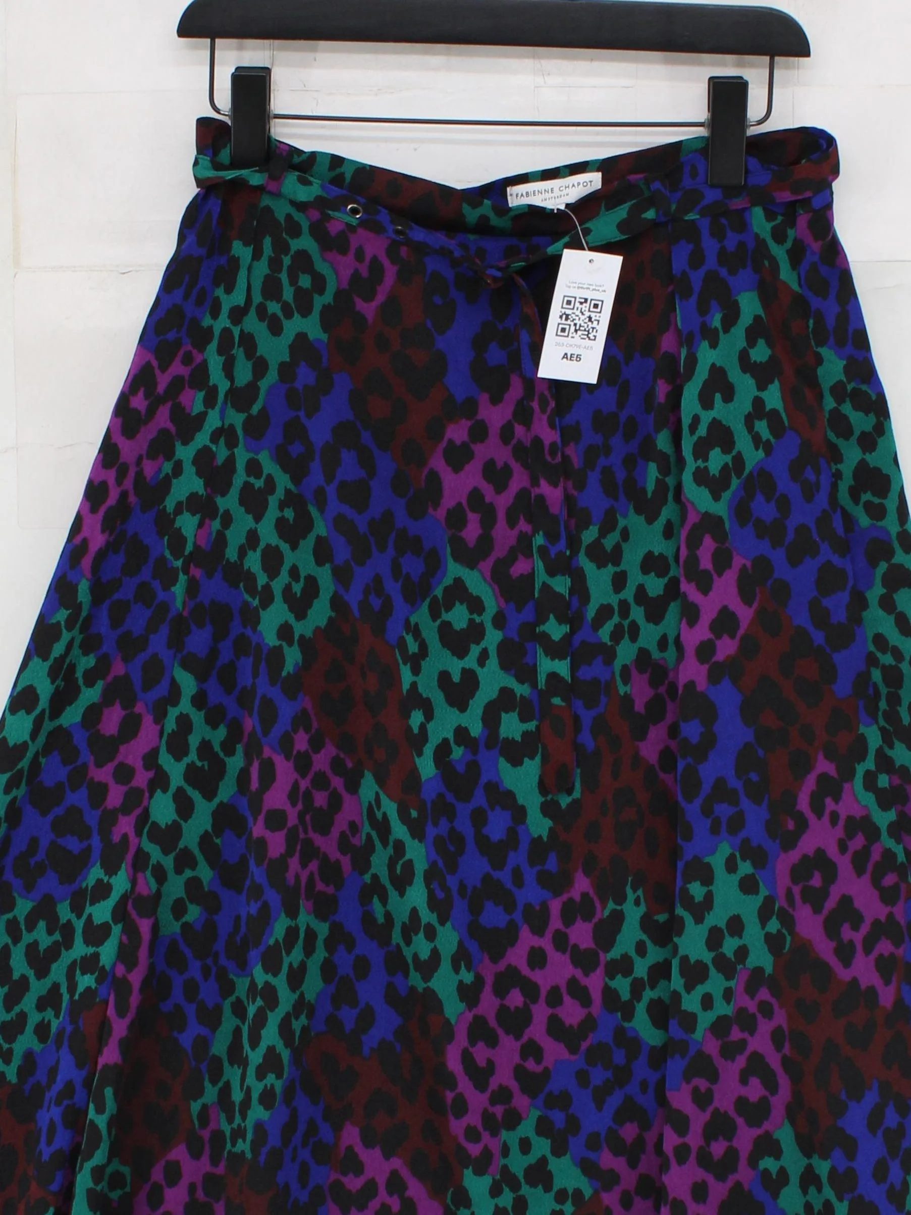 Fabienne Chapot Women's Midi Skirt S Multi 100% Polyester A-Line - Image 3