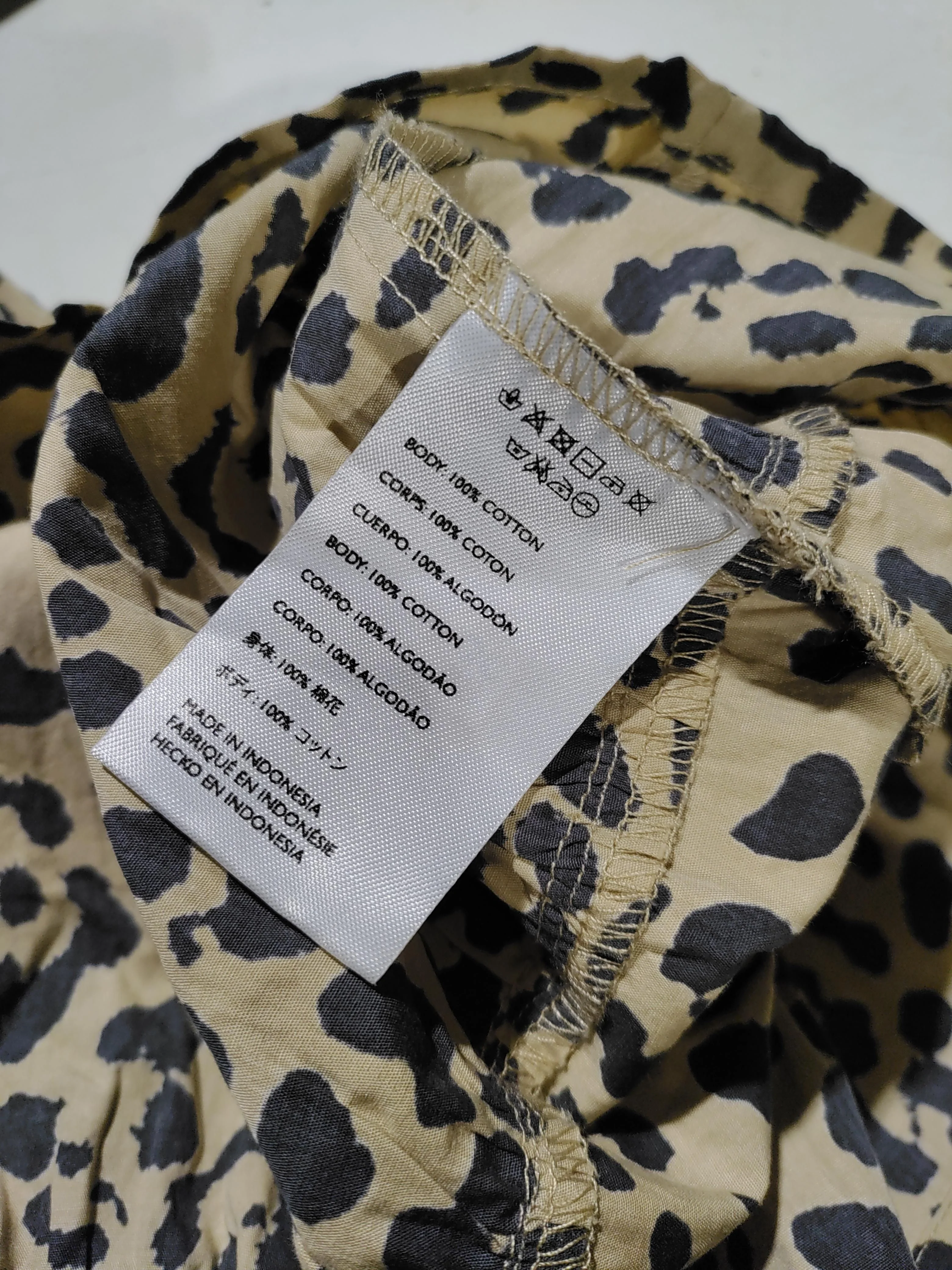 Faithfull The Brand Mini Dress XL in Tan - Image 6