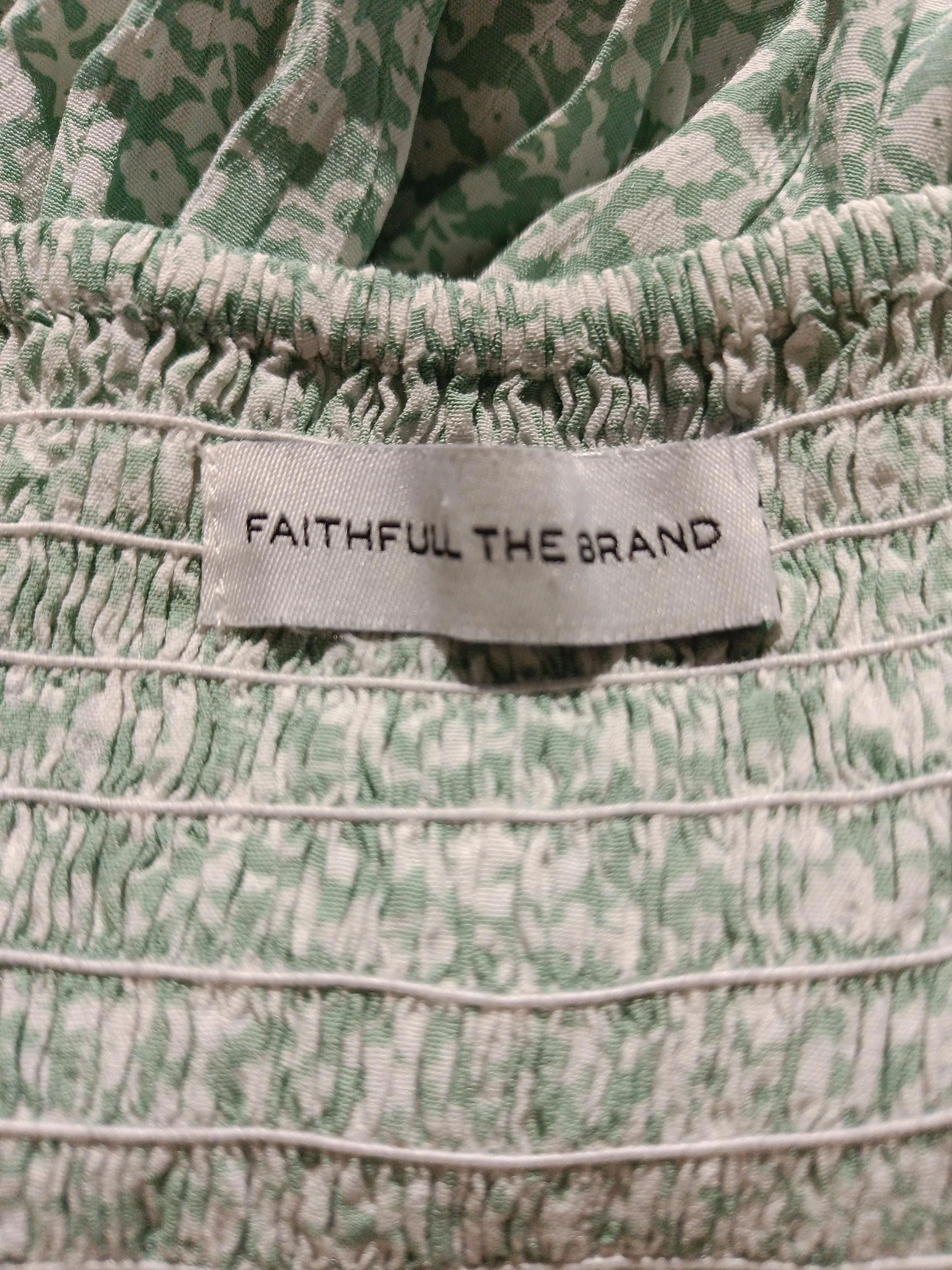 Faithfull The Brand Women's Jumpsuit UK 8 Green 100% Other Jumpsuit - Image 6