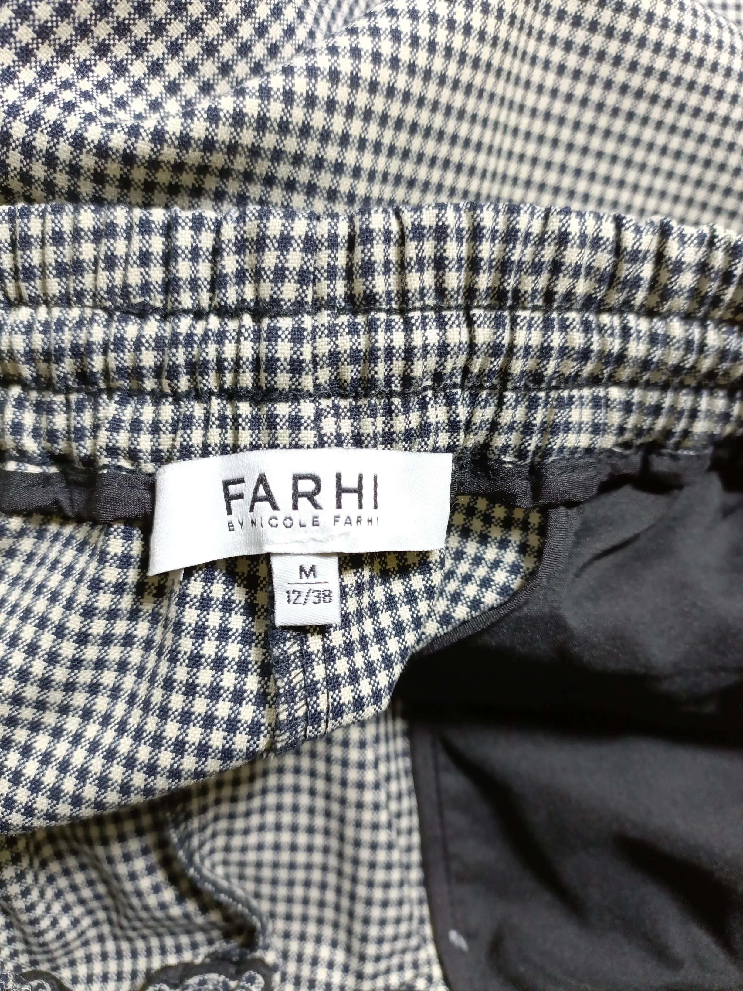 Farhi Men's Trousers M Multi Polyester with Viscose, Elastane Wide-Leg Chino - Image 5